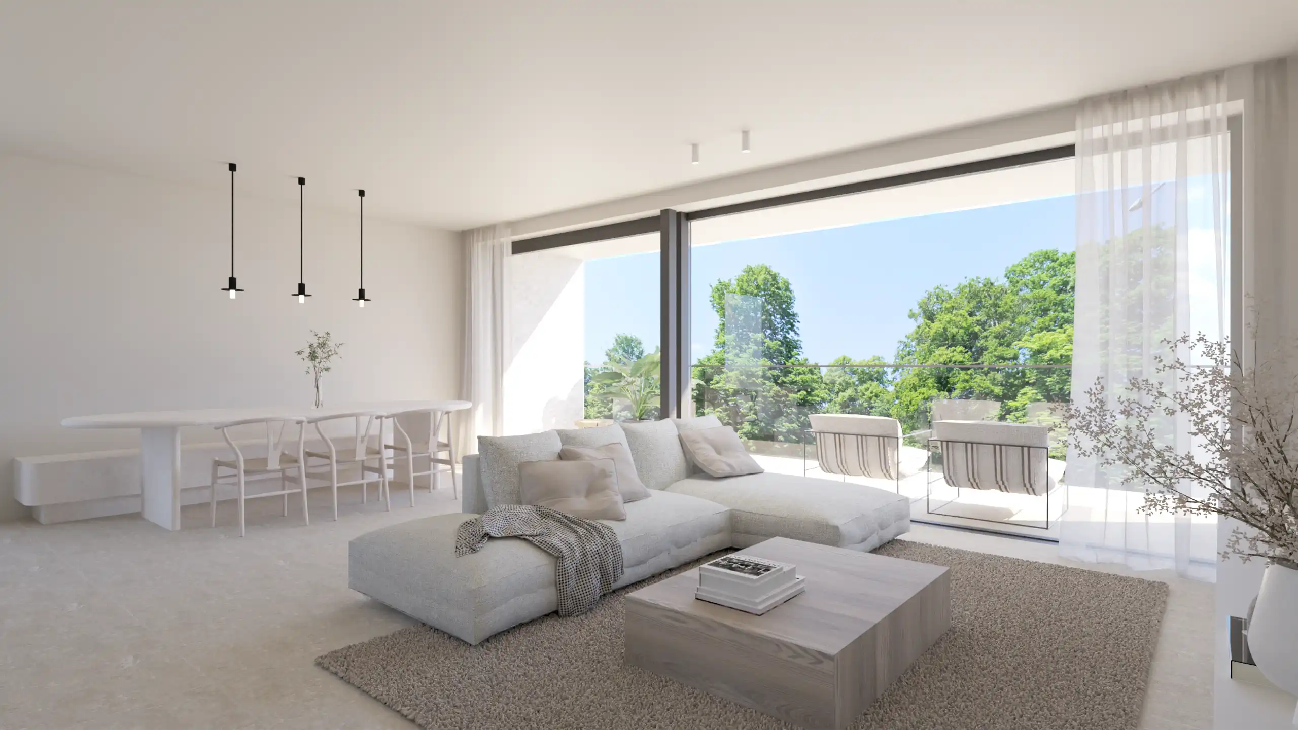 Luxe nieuwbouw 1 slpk app met terras incl autostaanplaats foto 3