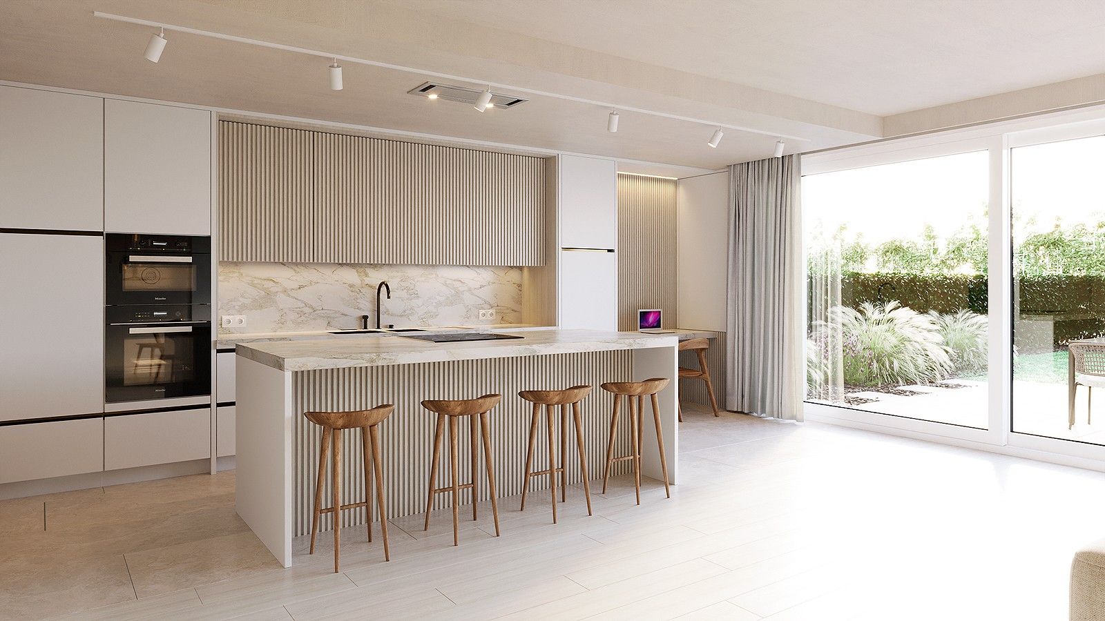 Hoogwaardige nieuwbouwwoning  met drie ruime slaapkamers, groene tuin en garage foto 11
