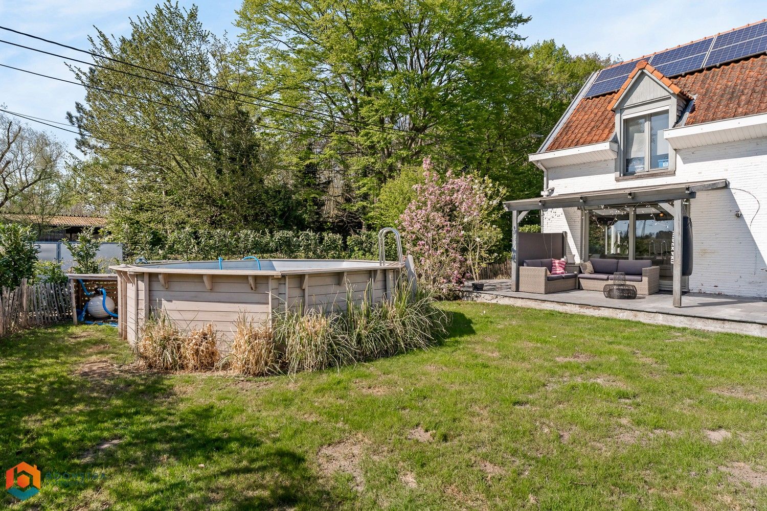 Instapklare woning met 4 slpkrs, tuin en zwembad te Sint-Katelijne-Waver foto 13