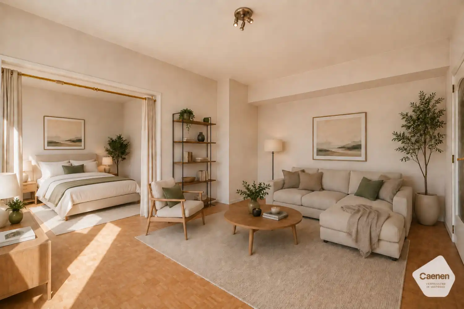 Volledig te renoveren appartement met slaaphoek en tal van mogelijkheden foto {{pictureIndex}}
