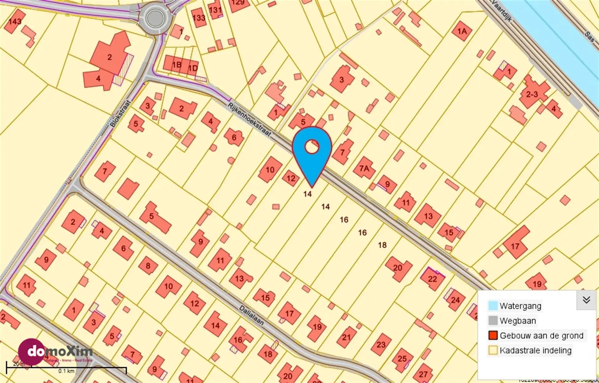 Mooi perceel voor open bebouwing in rustige straat vlak bij het centrum van Schiplaken foto 7