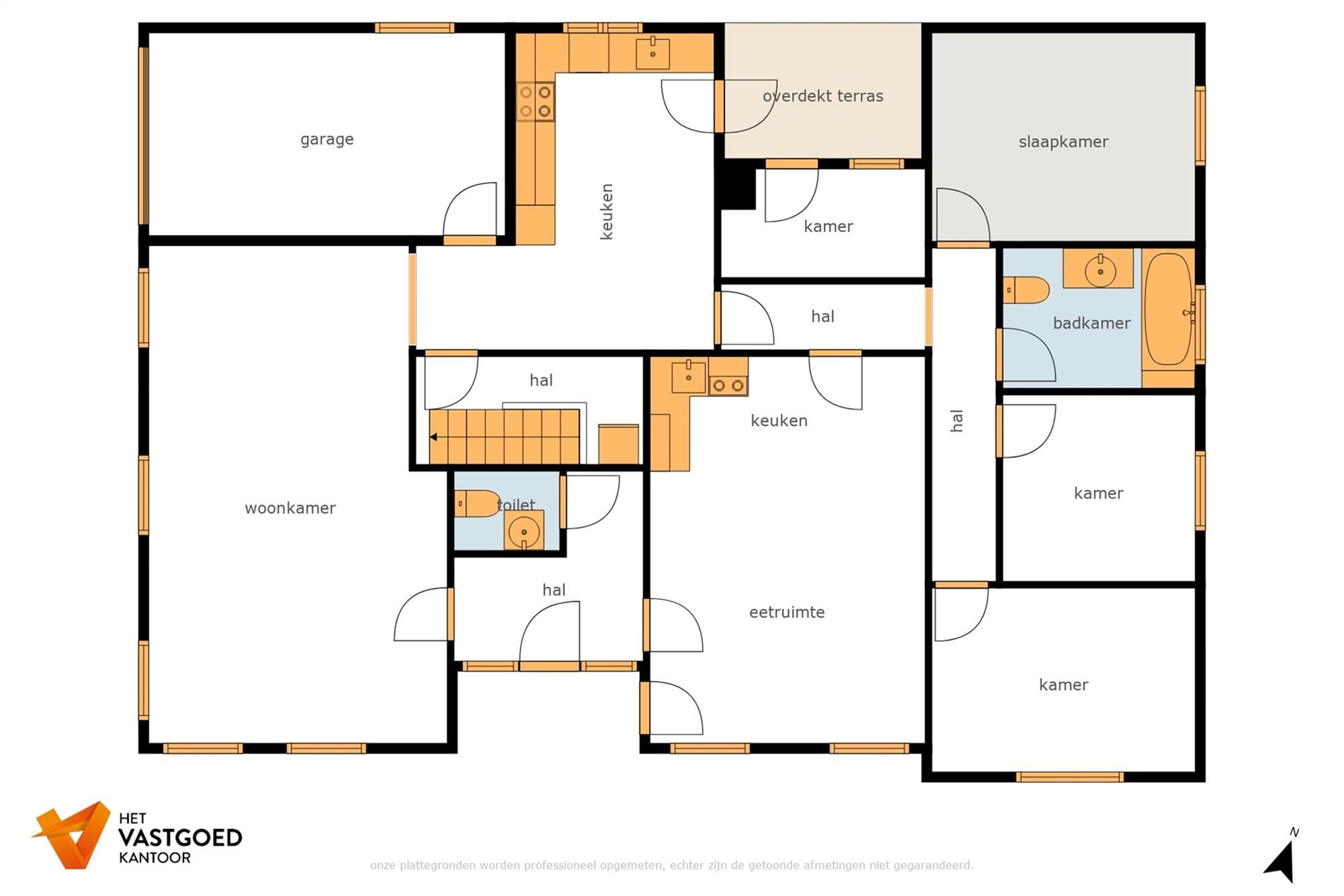ZEER GOED ONDERHOUDEN GELIJKVLOERSE WONING MET 3 TOT 4 SLAAPKAMERS OP EEN RUIM PERCEEL VAN 10A33CA TE OOSTHAM foto 31