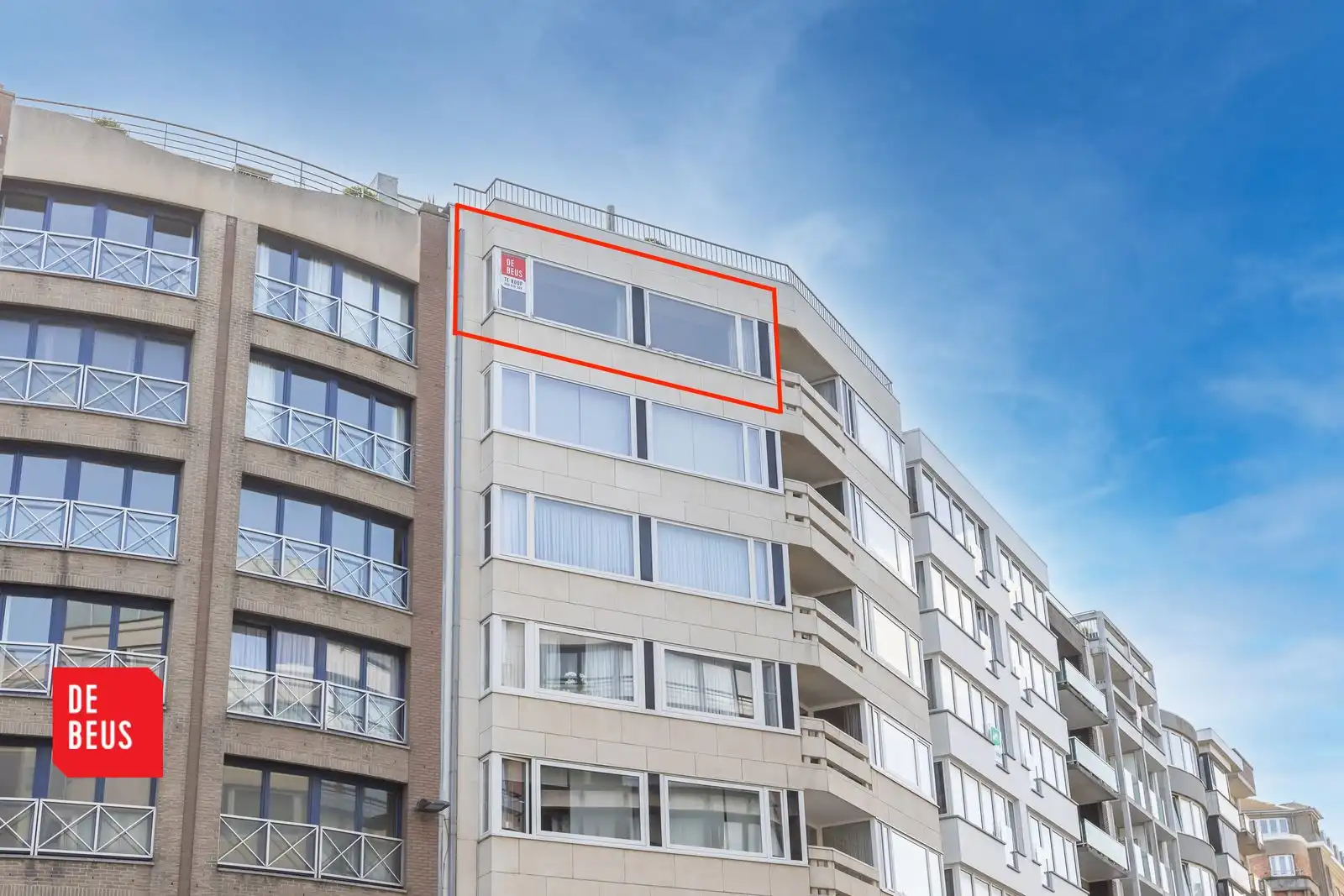 Charmant 1 slpk appartement te hartje Oostende foto {{pictureIndex}}