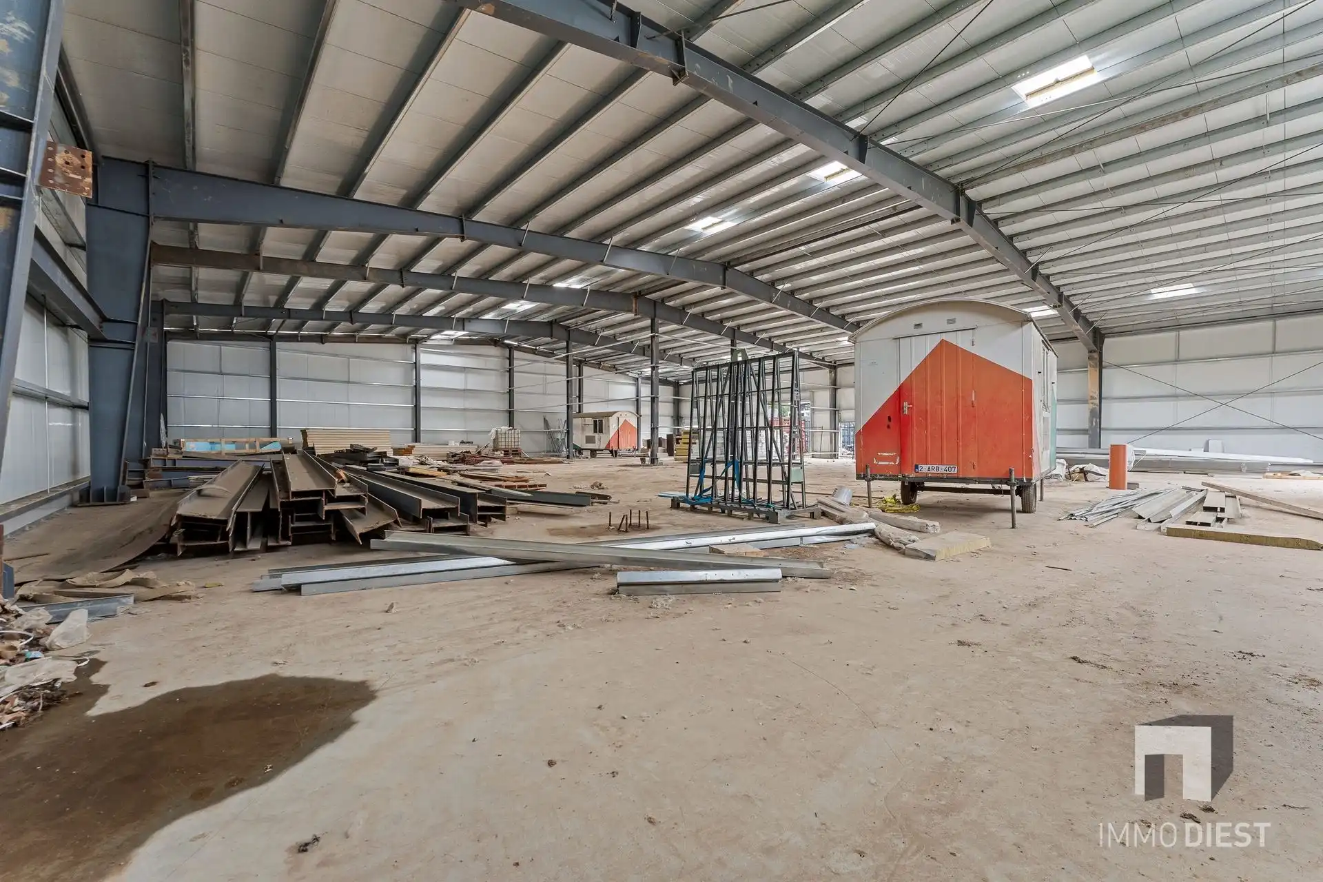 Nieuwbouw loods in KMO-zone Diest foto 23