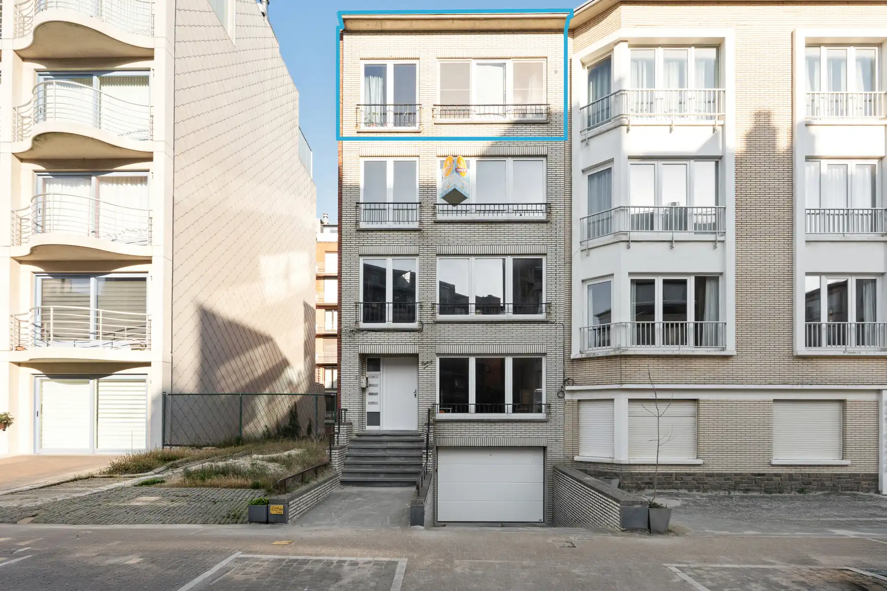 Hoofdfoto van de publicatie: Vernieuwd appartement met rustige ligging te Koksijde-Bad