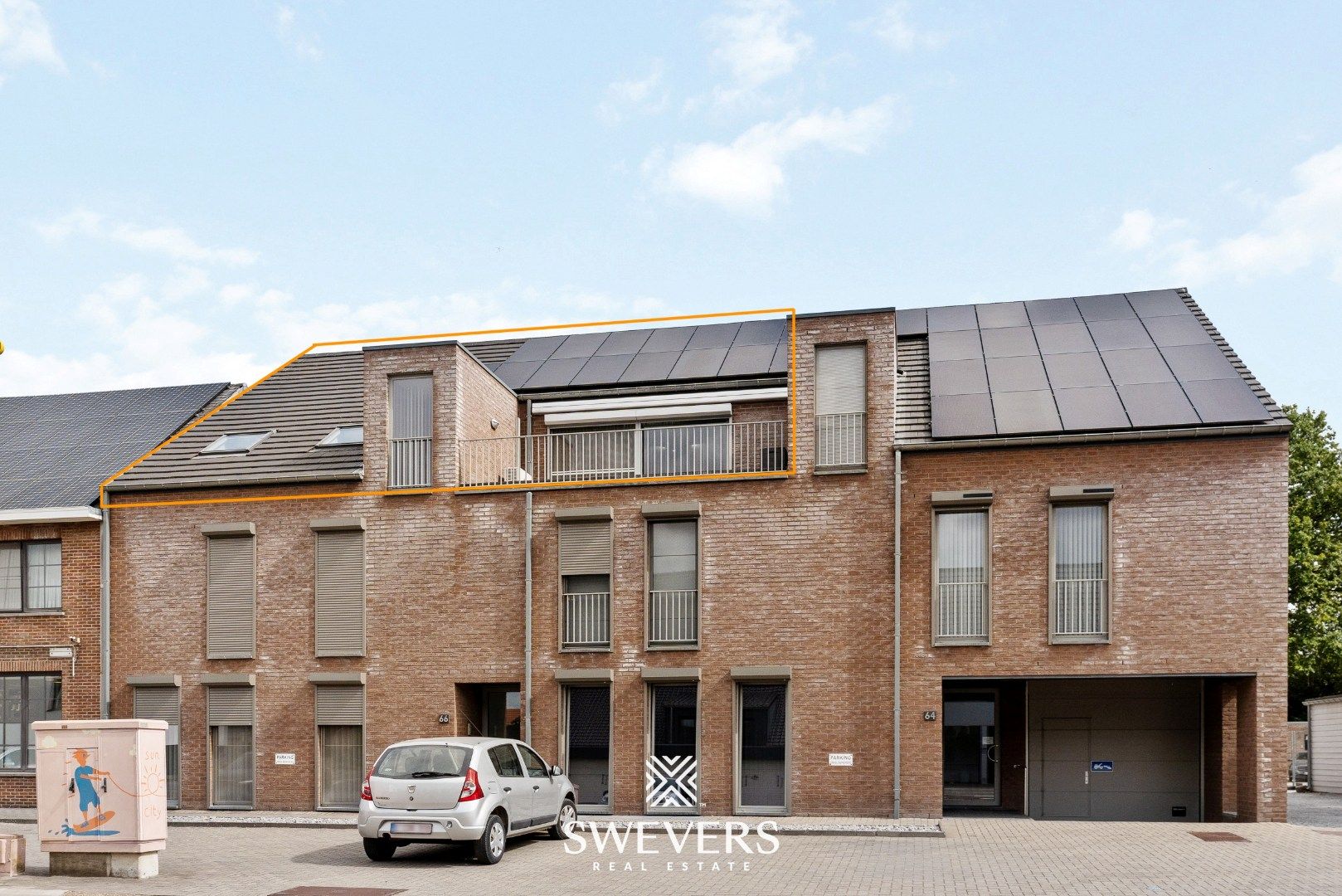 Ruim appartement van 134m² met groot terras te Zonhoven foto {{pictureIndex}}