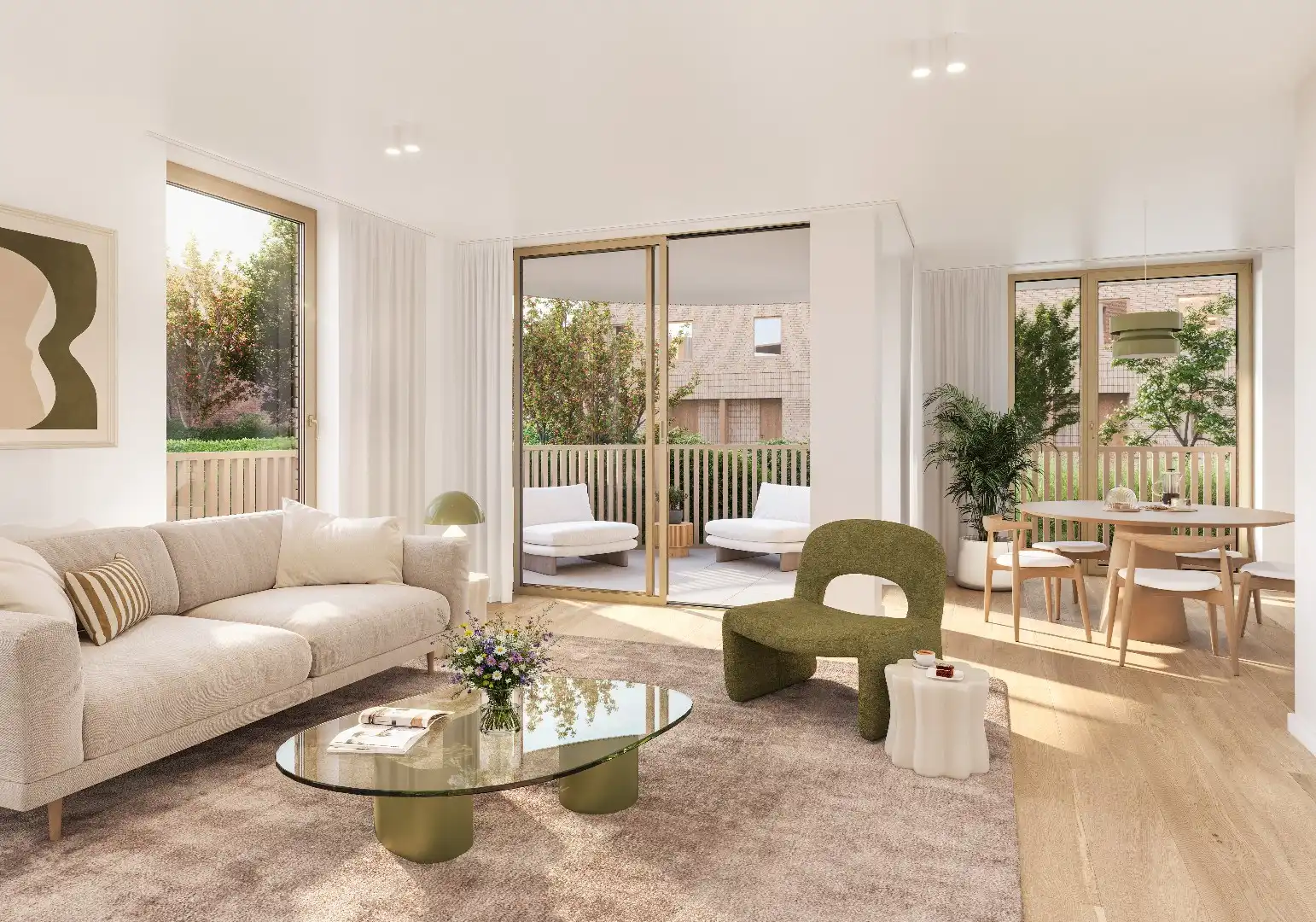 Nieuwbouwproject te Bredene – Exclusief wonen in het groen nabij de Spuikom foto 10