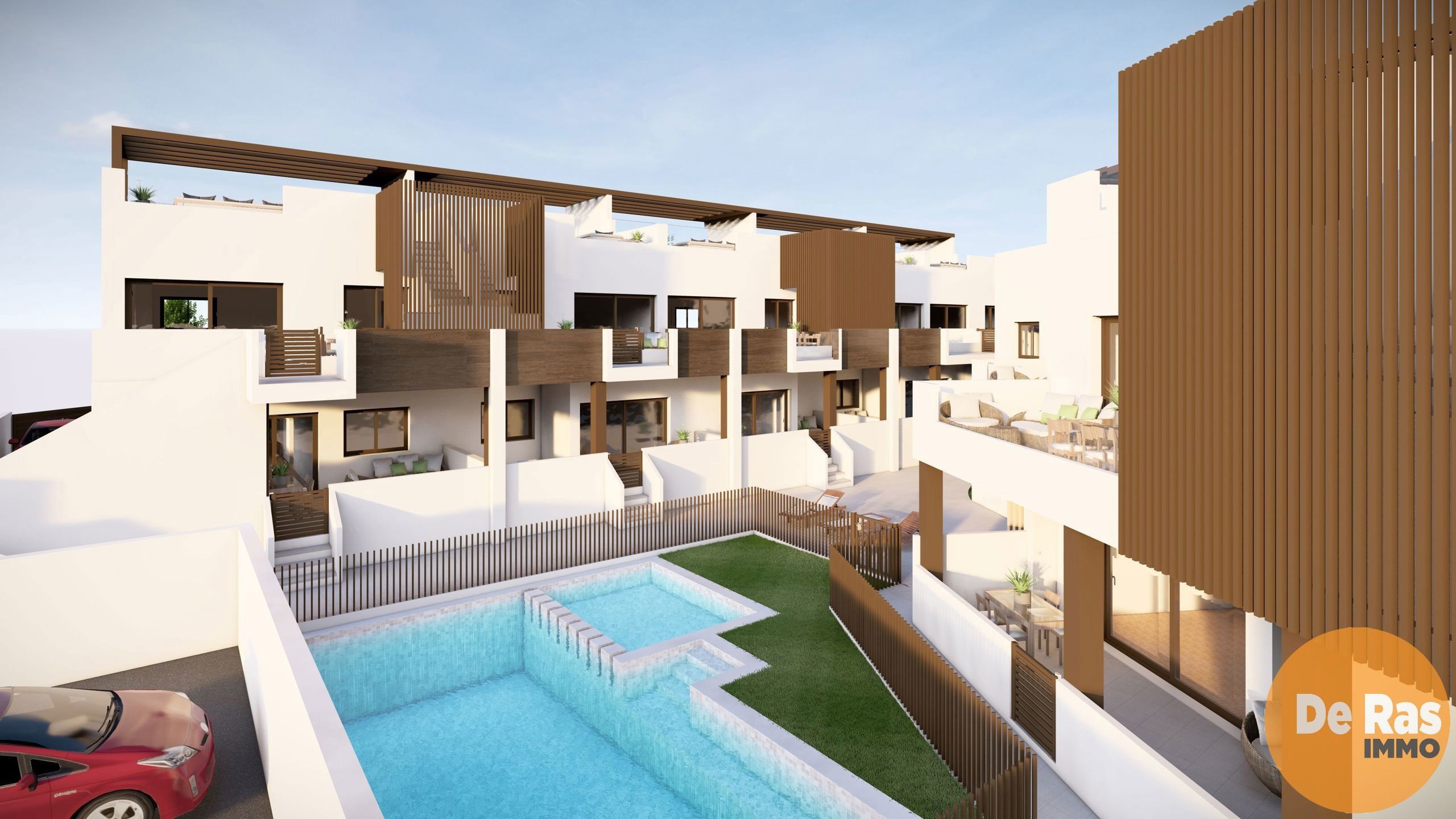 SPANJE-  Costa Calida Bungalow 3 slaapkamers, 3 km van zee foto 2