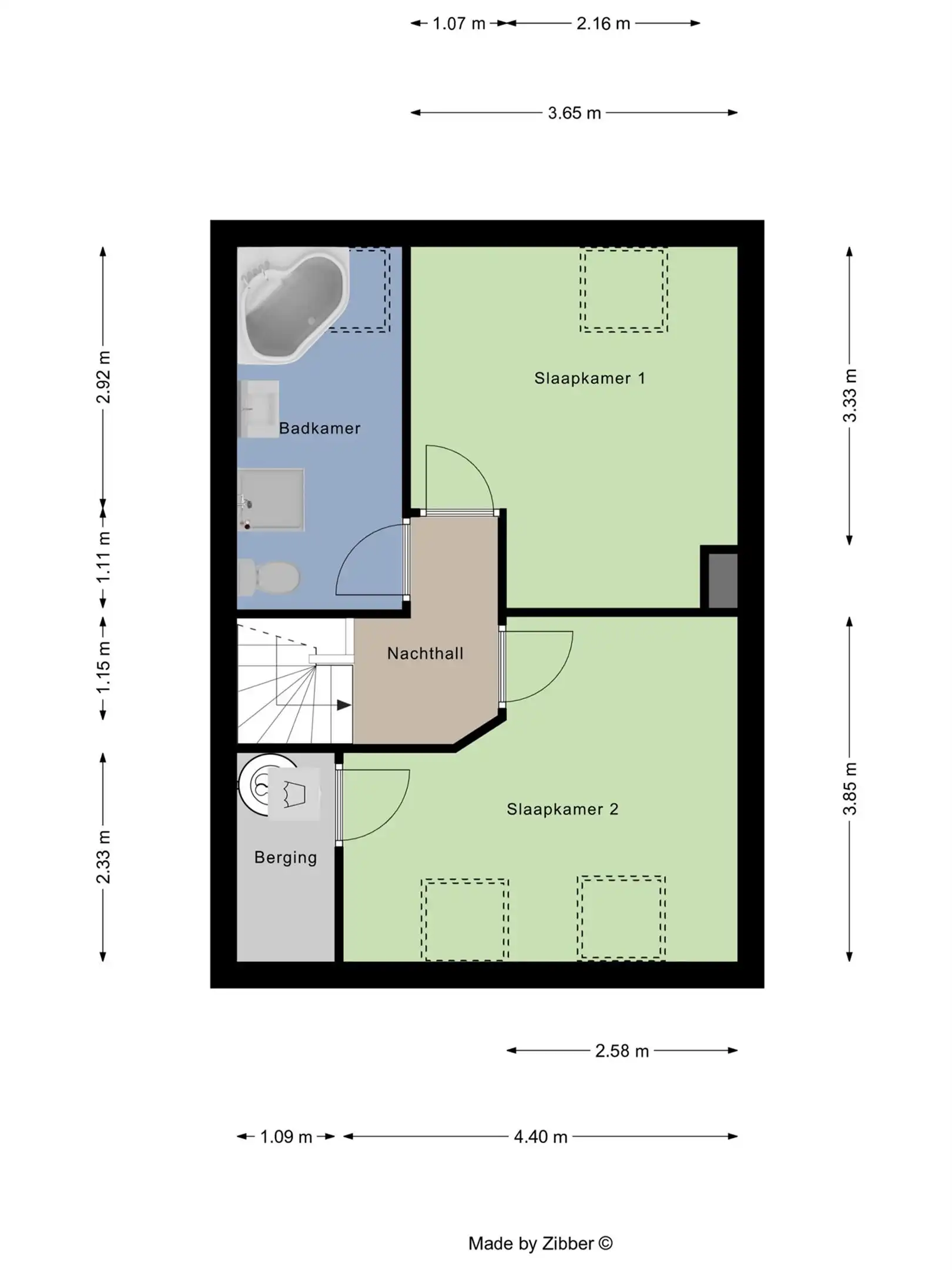 2 slk appartement met kelderberging en garage (optioneel) foto 38