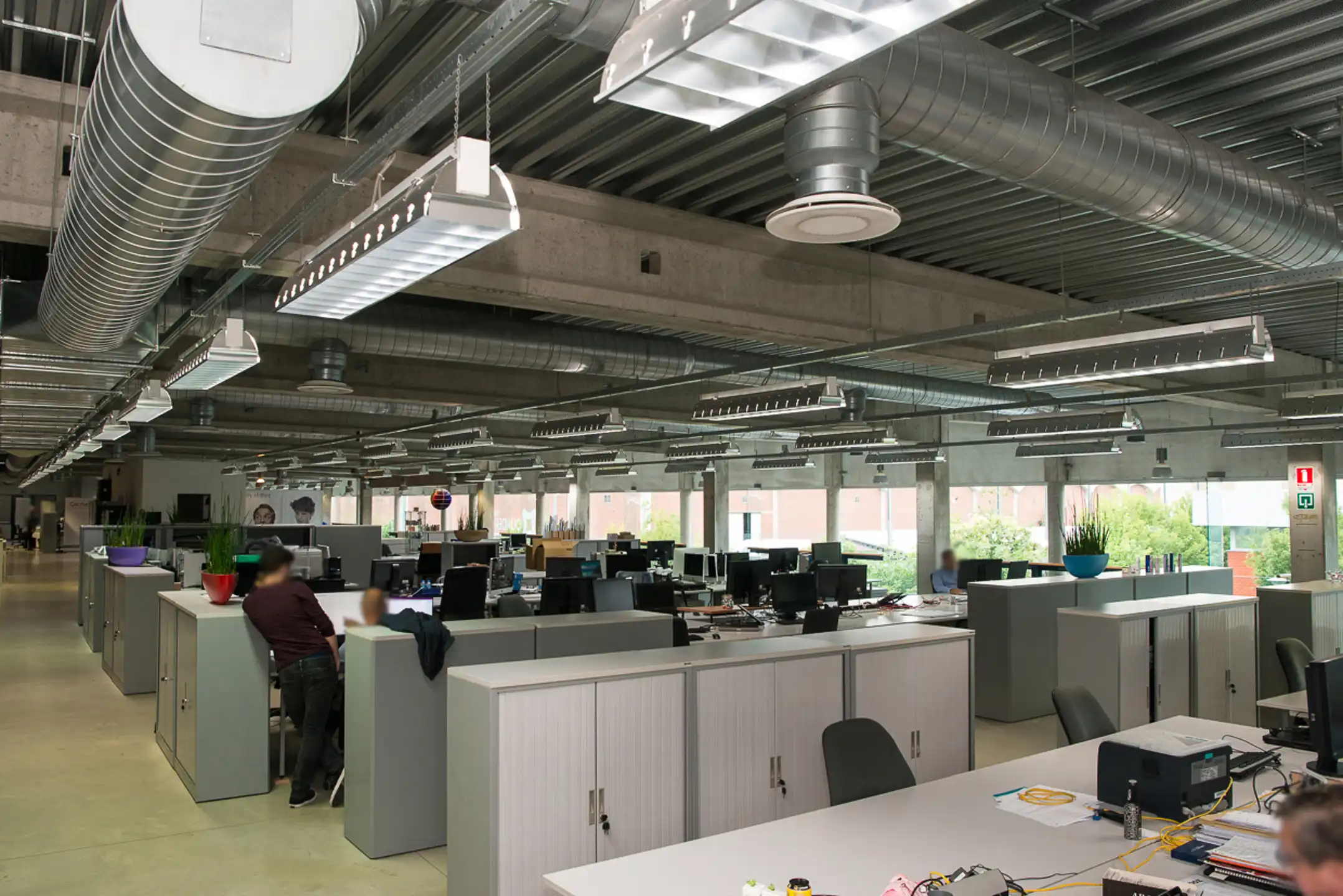 Kantoren te huur 1.251 m² op Linkeroever, Antwerpen   foto 22