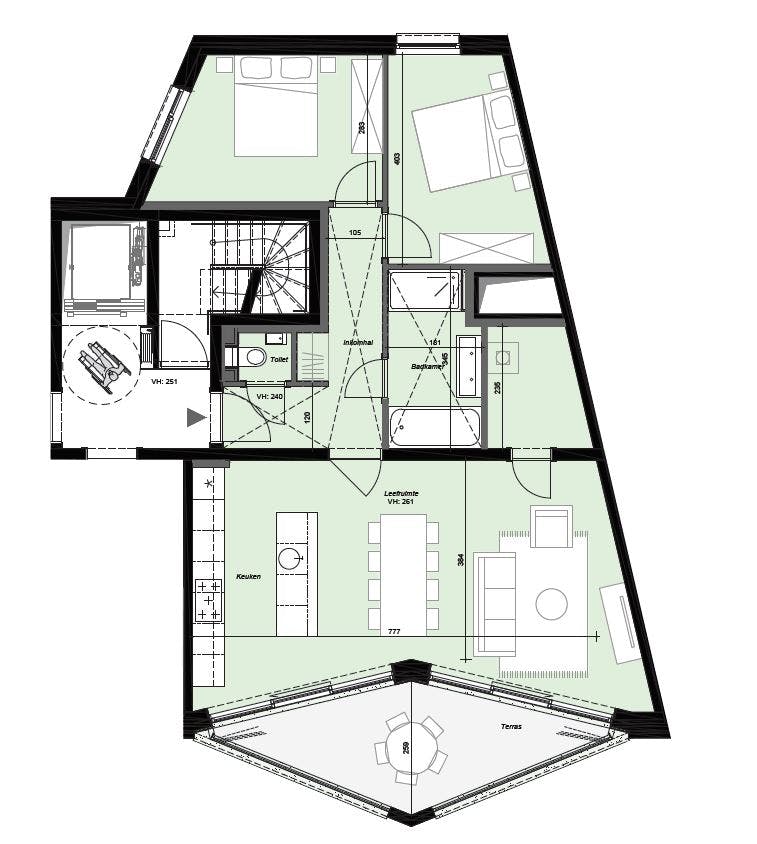 A0203 Rivert nieuwbouwappartement te Antwerpen  foto 20