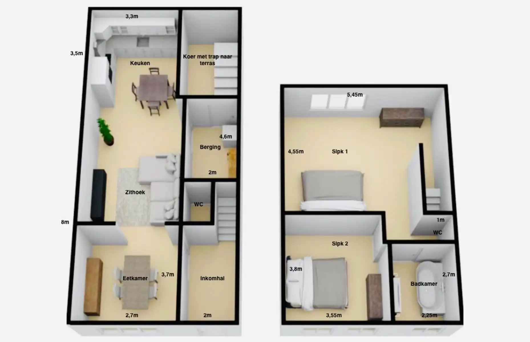 Centraal gelegen woning met 2 ruime slaapkamers! foto 14