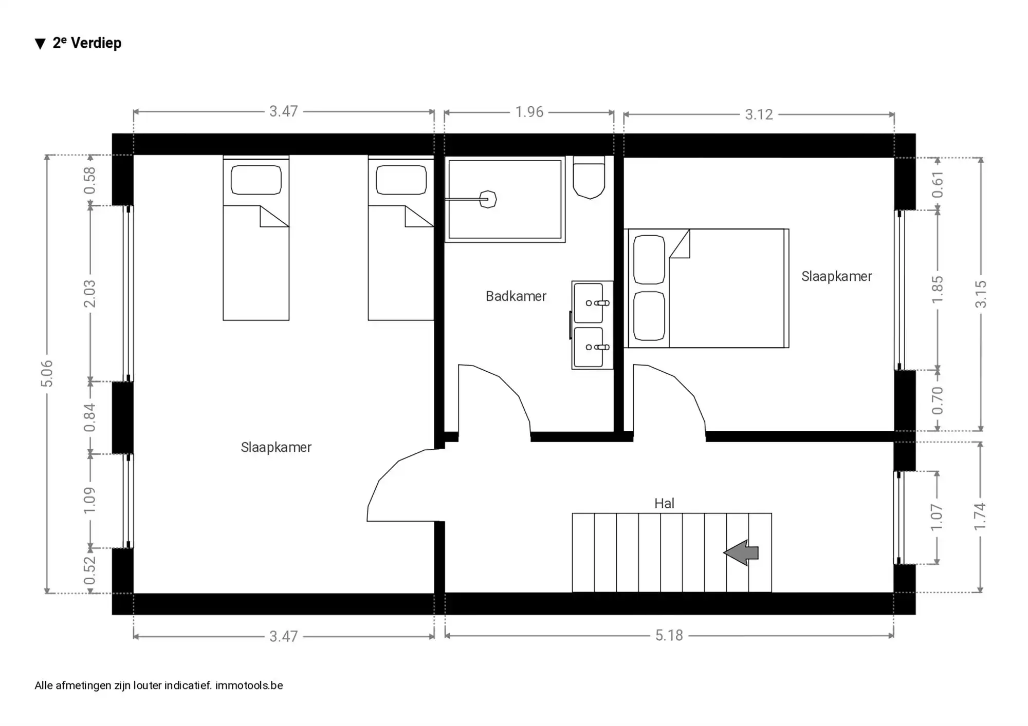 Ruime, instapklare woning met 5 slaapkamers en 2 badkamers  foto 32