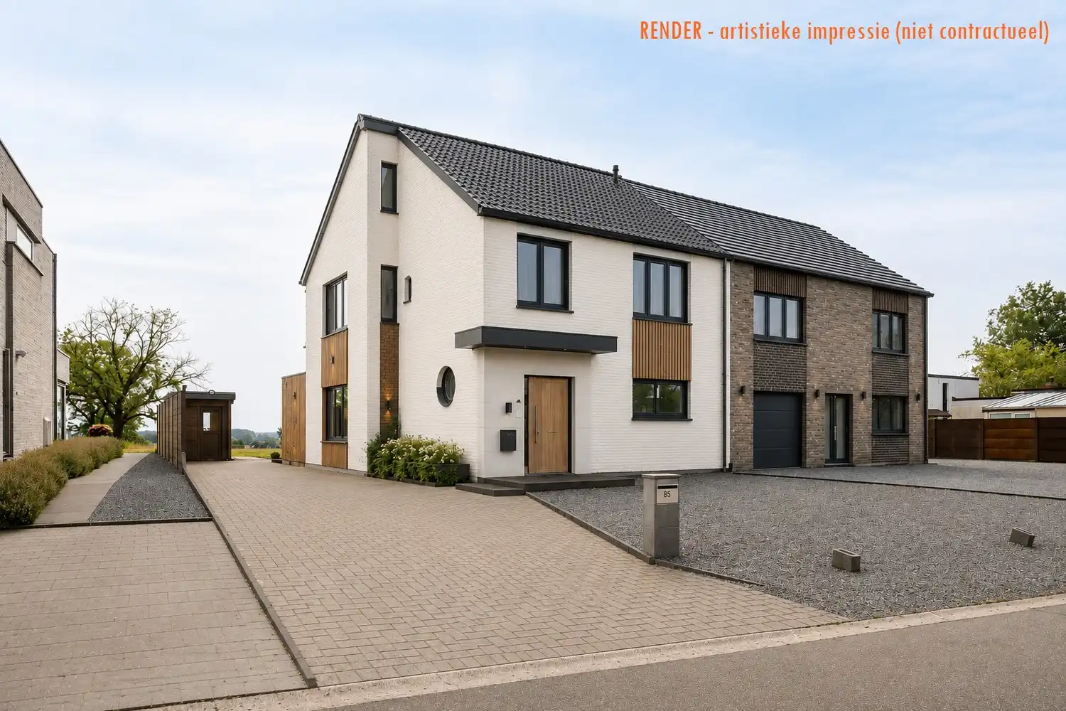 Ruime gerenoveerde gezinswoning met 3 slaapkamers op een uitzonderlijk perceel foto 2
