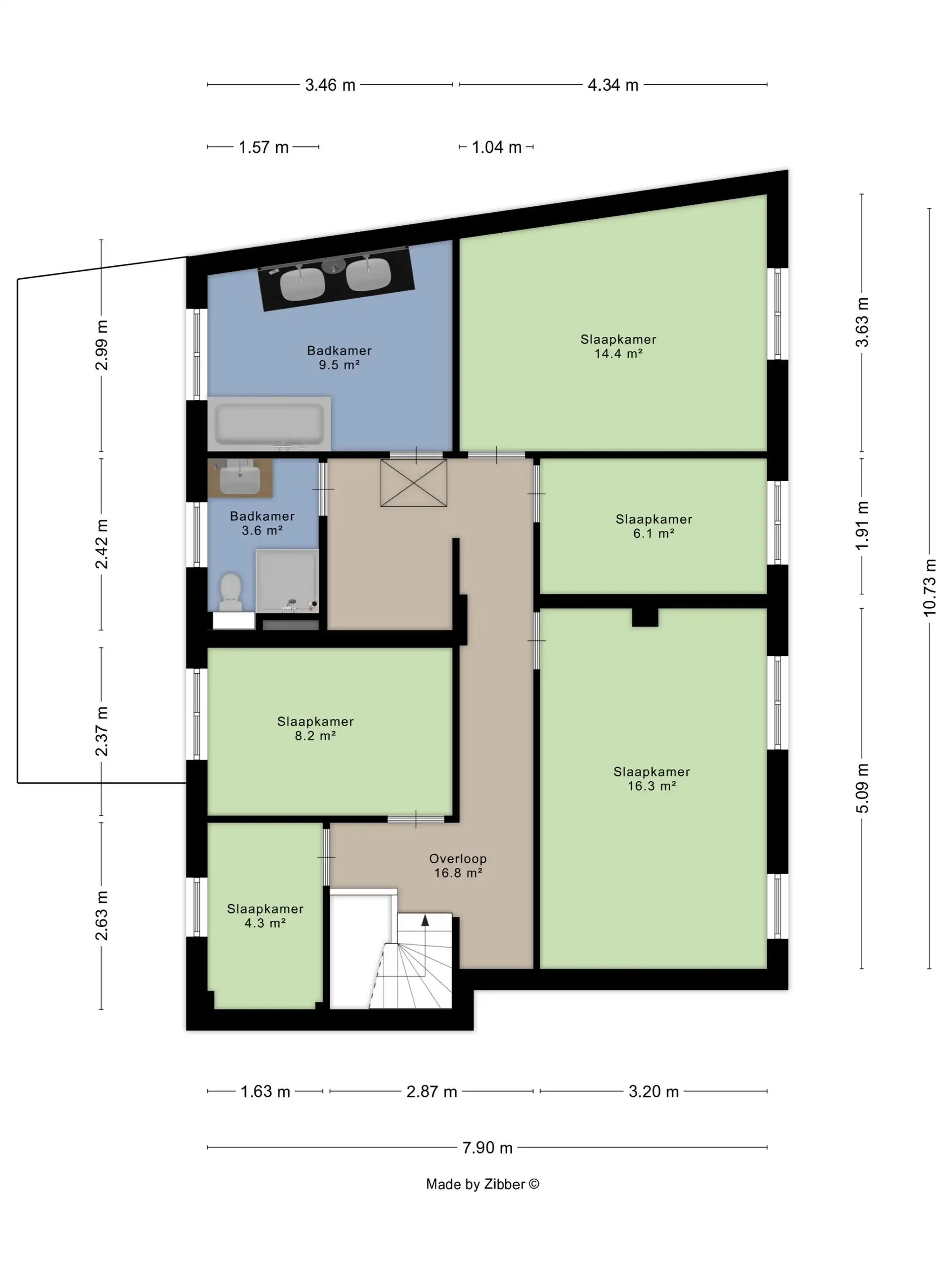 Handelshuis met absolute topligging en verhuurd bovenliggend appartement in hartje Alken. foto 25