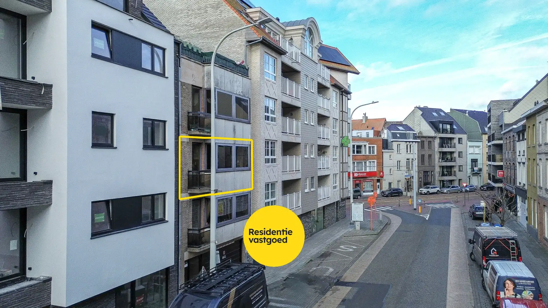 Gezellig appartement met 2 slaapkamers op centrale locatie te Blankenberge!  foto {{pictureIndex}}