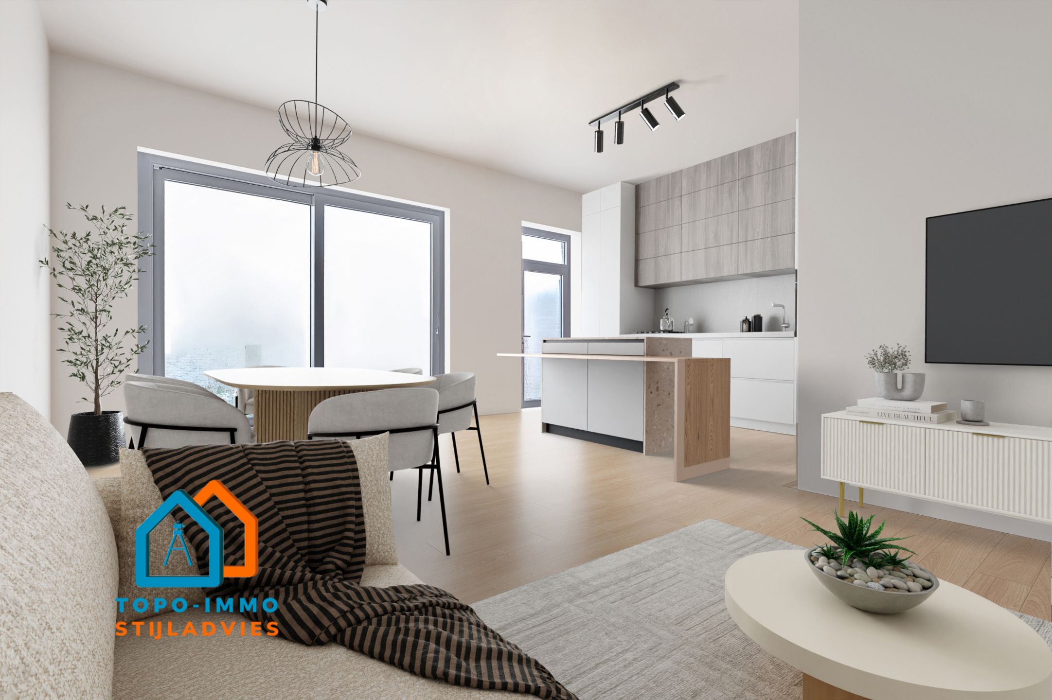 Halfopen bebouwing met drie slaapkamers en garage foto 7