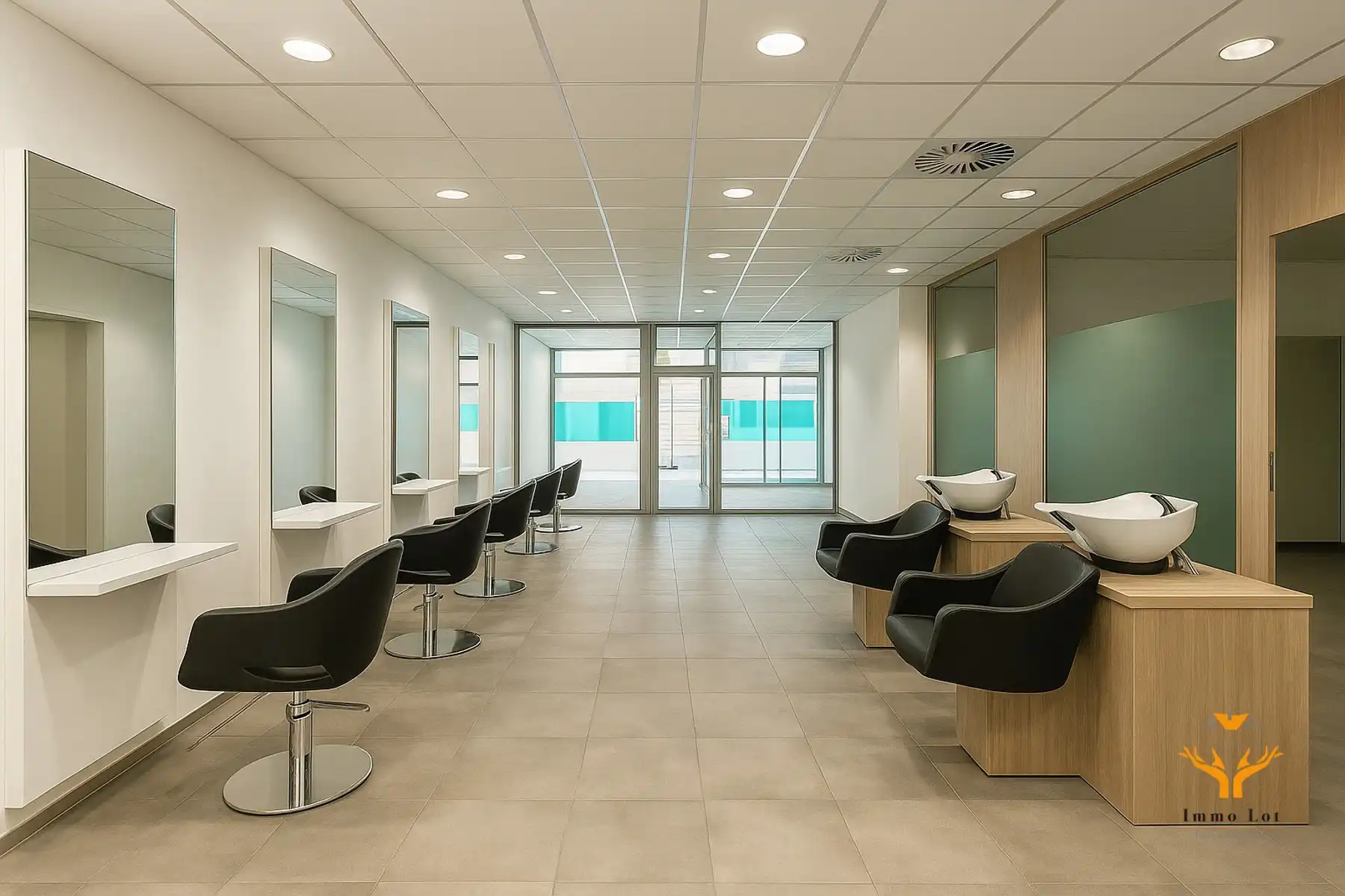 Te huur: handelsruimte van 228m² op toplocatie in Berlare  foto 4