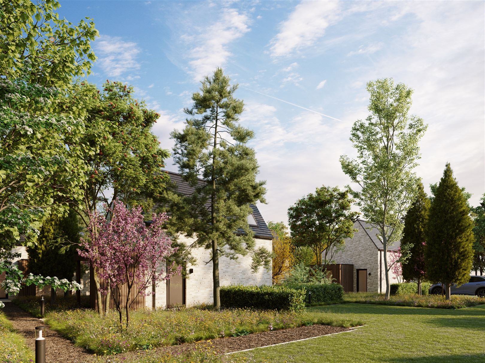 Unieke natuurwoning met 1 slaapkamer in het prachtige project Hof ter Heiken foto {{pictureIndex}}