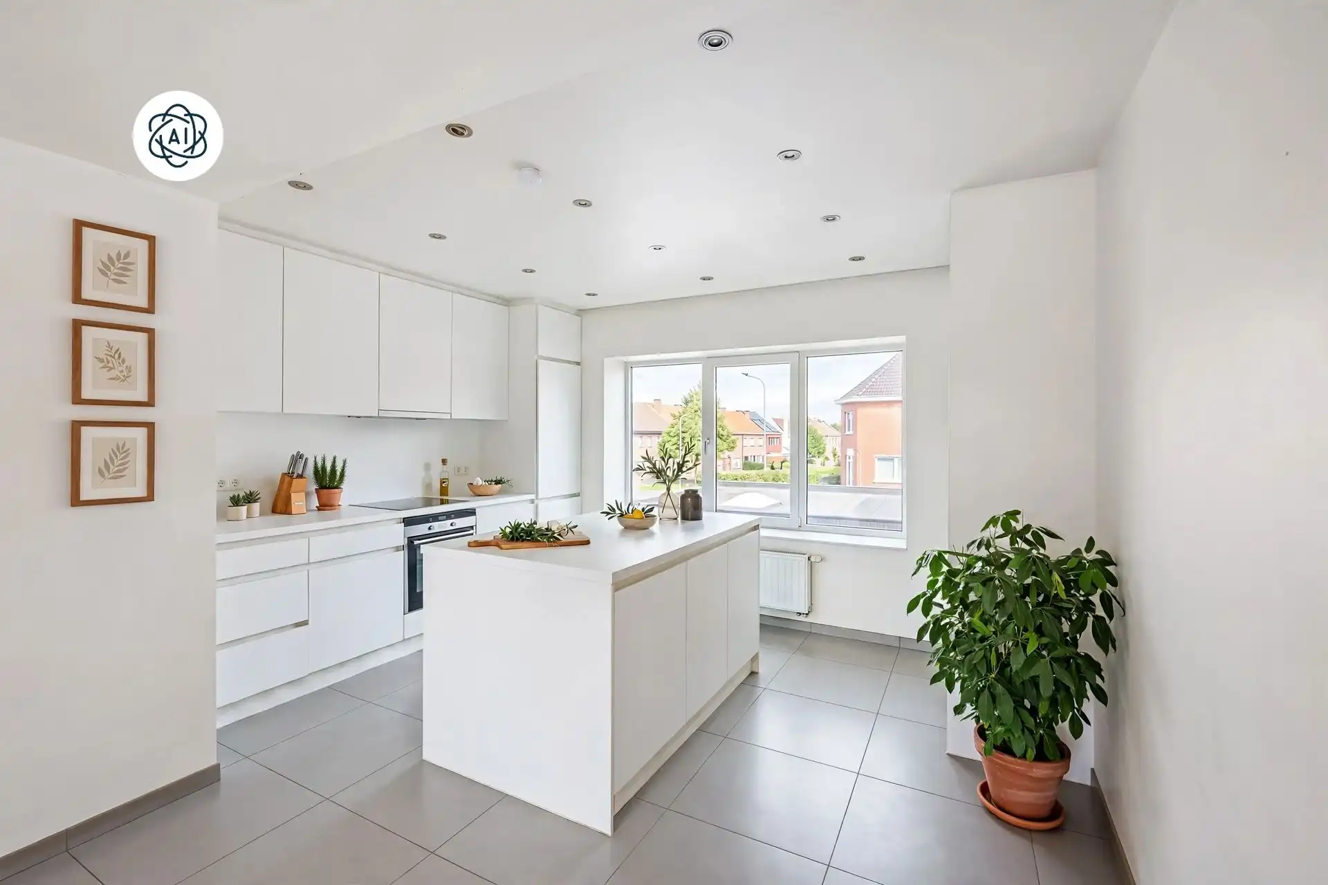 Topgelegen kantoor/handelspand met appartement foto 5