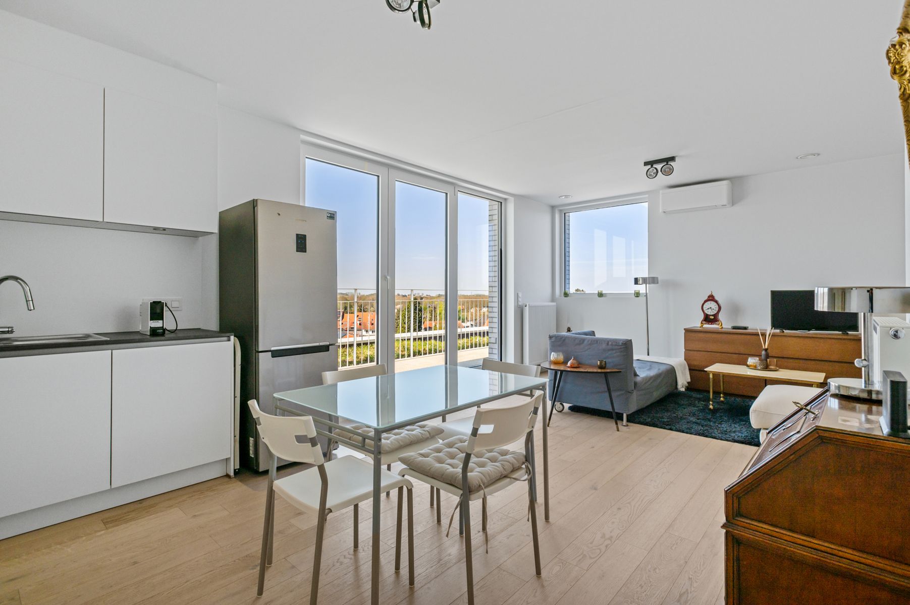 Stijlvolle duplex met 2 kamers, zonnig terras & parking! foto 7