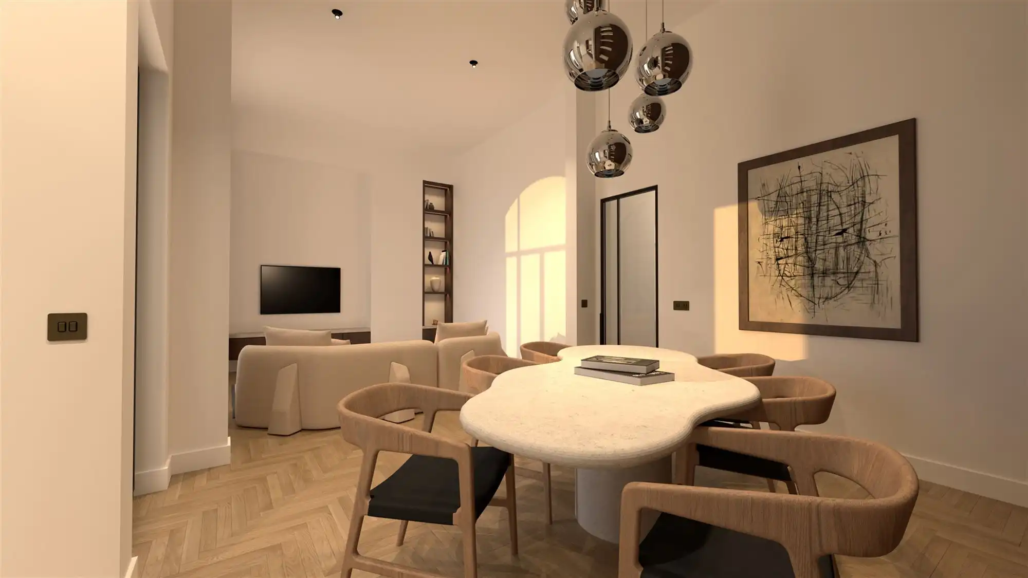 Energetisch gerenoveerd appartement met terras foto 3