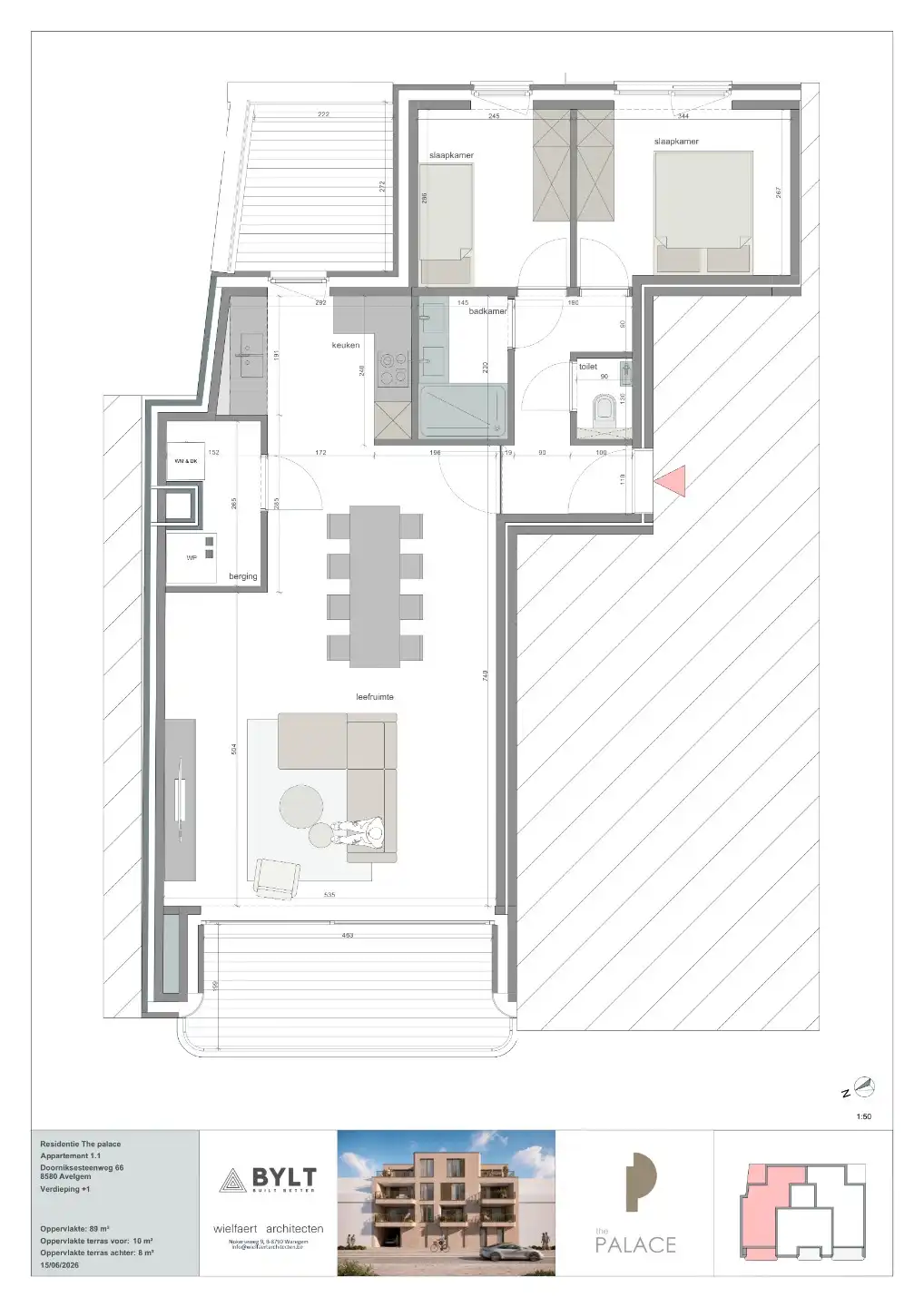Residentie "The Palace", comfortabel wonen in het centrum van Avelgem foto 7