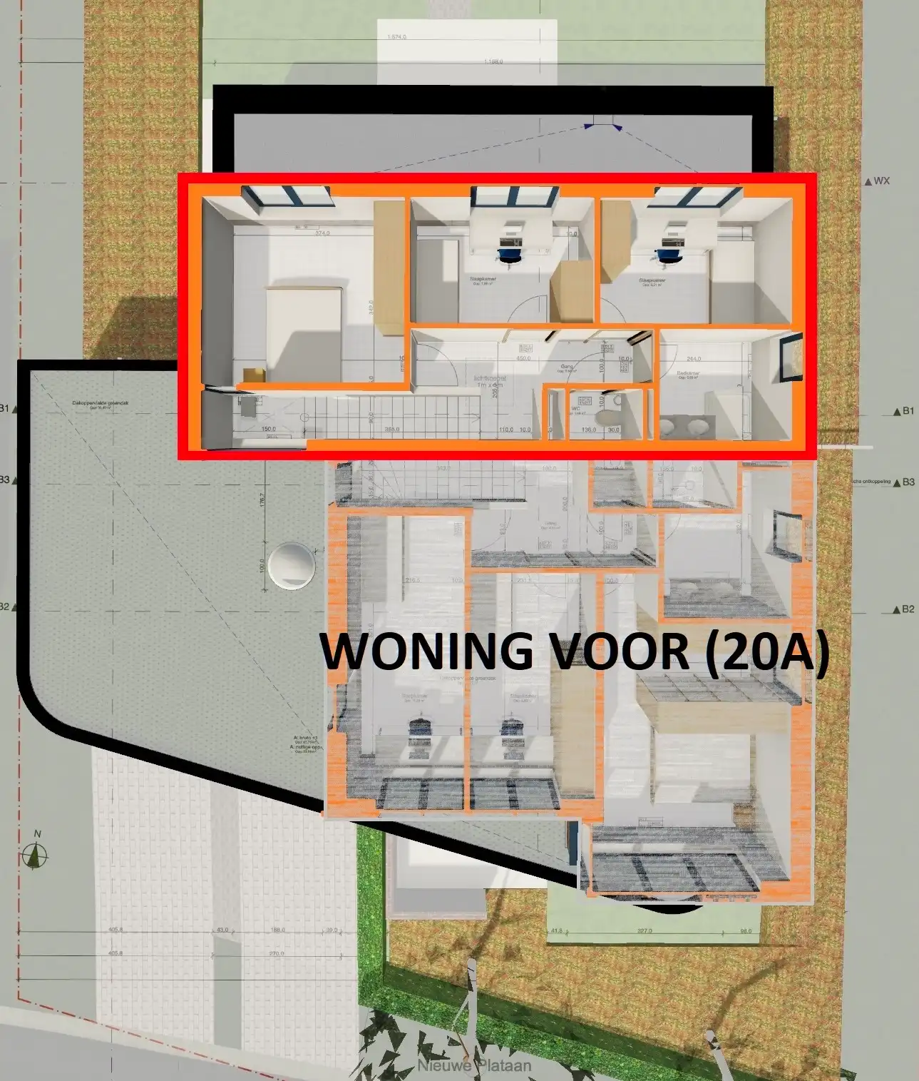 NIEUWBOUW moderne halfopen WONING Te huur foto 14