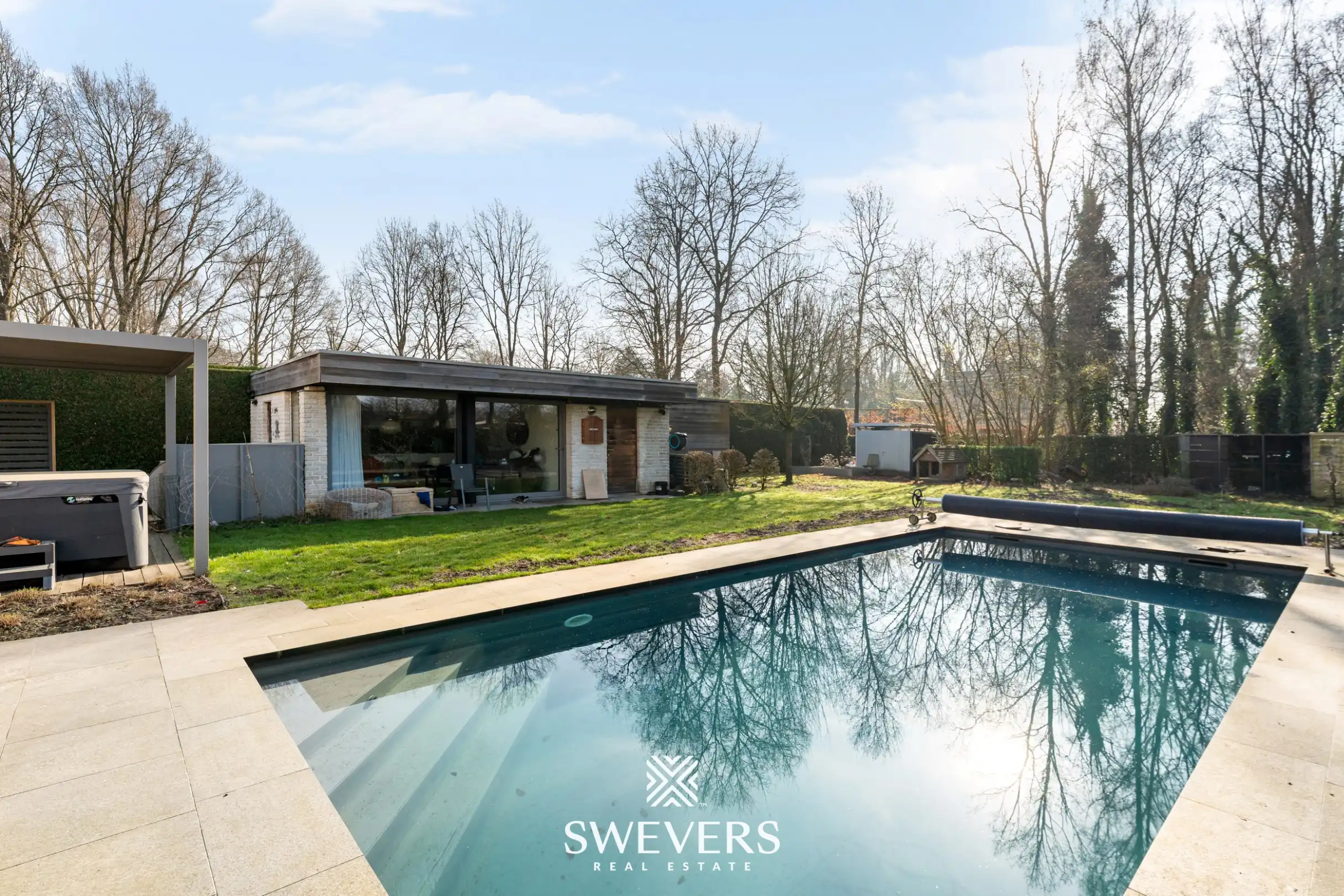Villa met luxueus poolhouse, verwarmd zwembad en absolute topligging in Zonhoven foto 31
