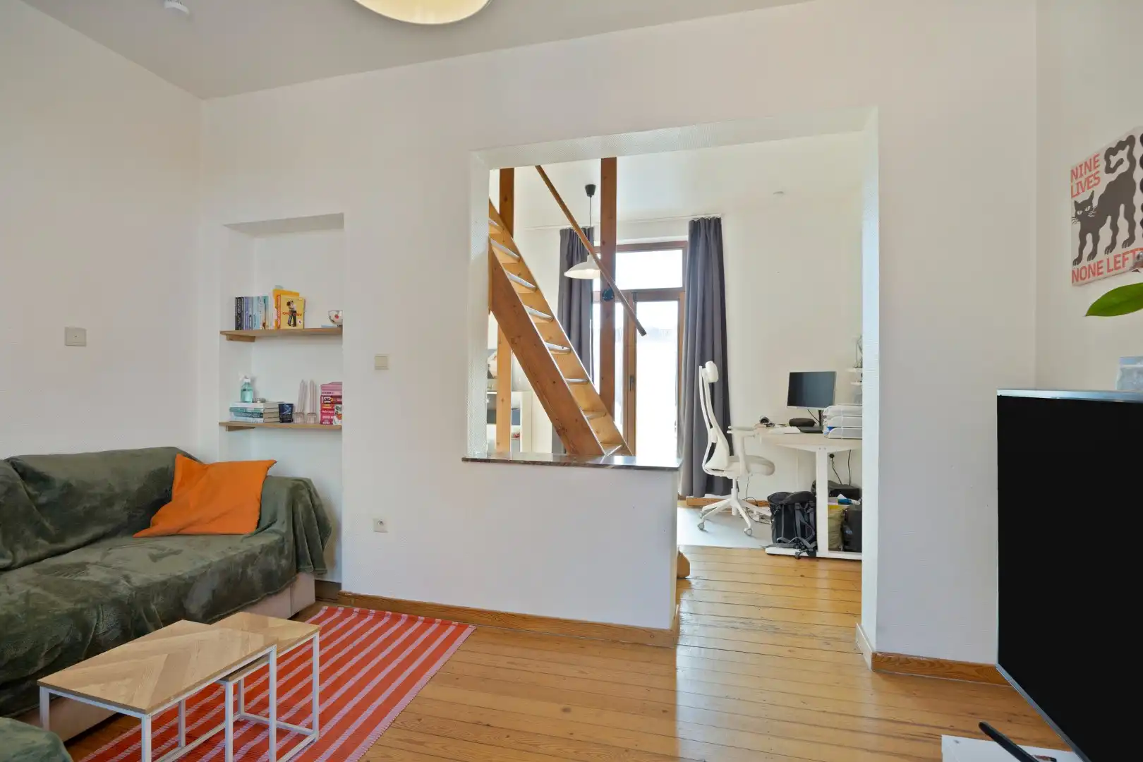 Gezellige rijwoning centraal gelegen bij UZ Leuven en het centrum met zeer ruime garage! - bewoonbare opp. 73 m² foto 12