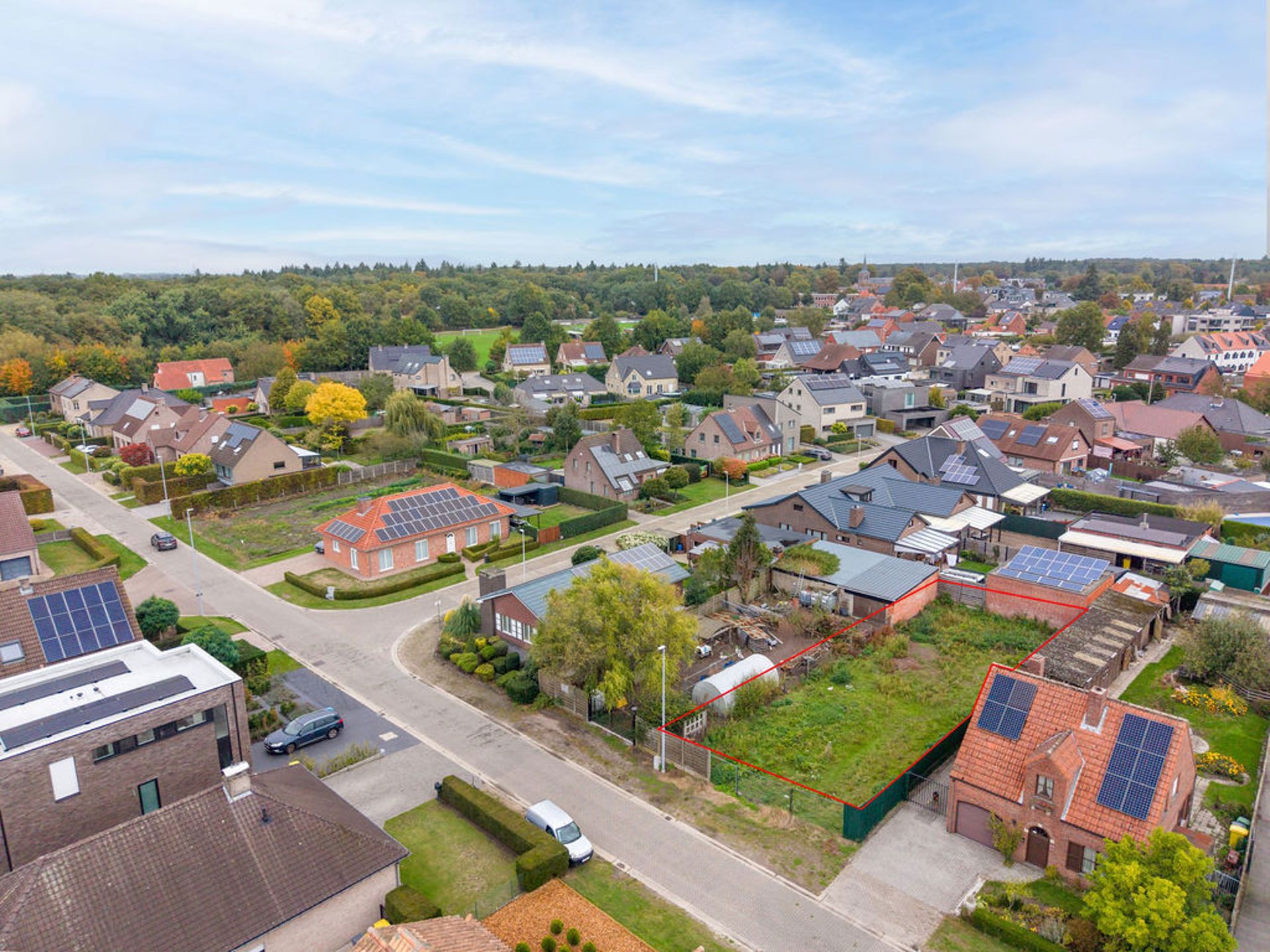 Zeer gunstig gelegen bouwgrond van 444 m² voor ruime HOB foto 2