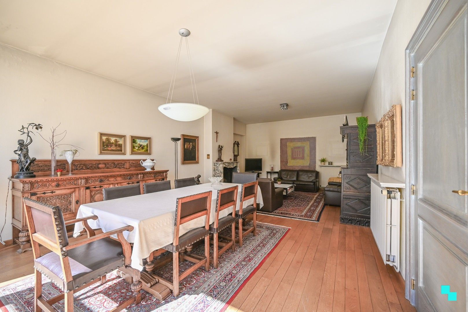 Wonen in erfgoed, zicht op het groen, midden in de stad Izegem. foto 11