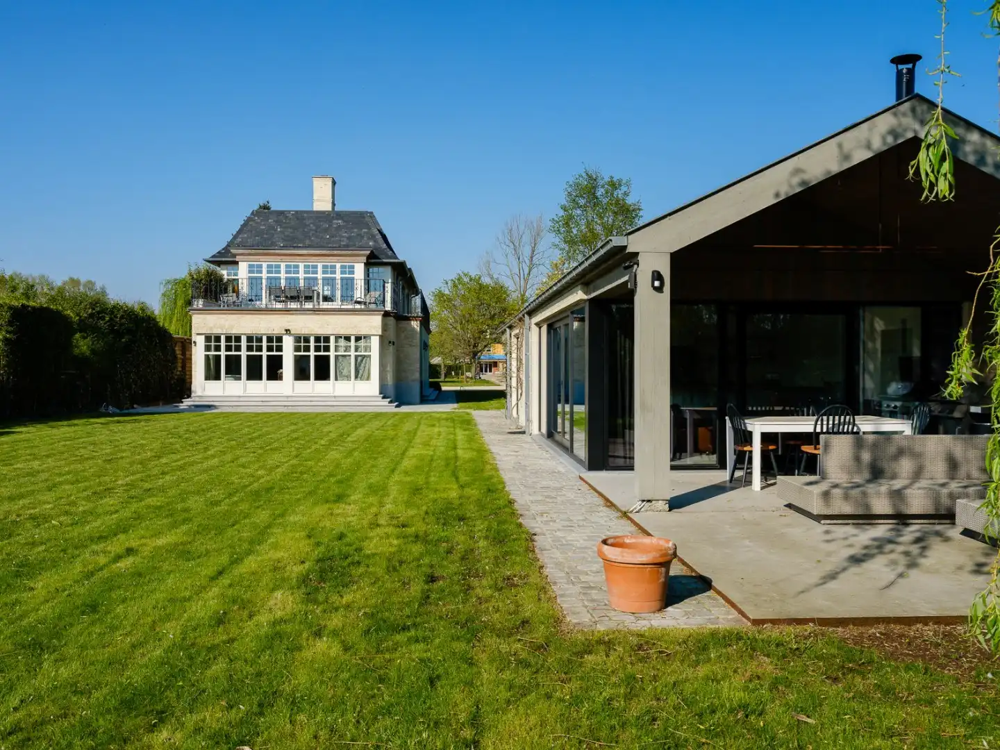 Exclusieve Franse manoir villa met bijhuis aan de Leie  foto 27