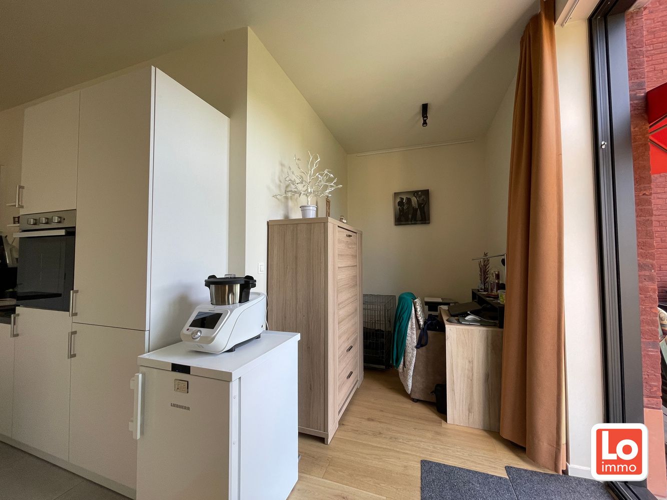 IN OPTIE !Recent nieuwbouw gelijkvloers appartementen met 2 kamers te huur in centrum Lochristi foto 7