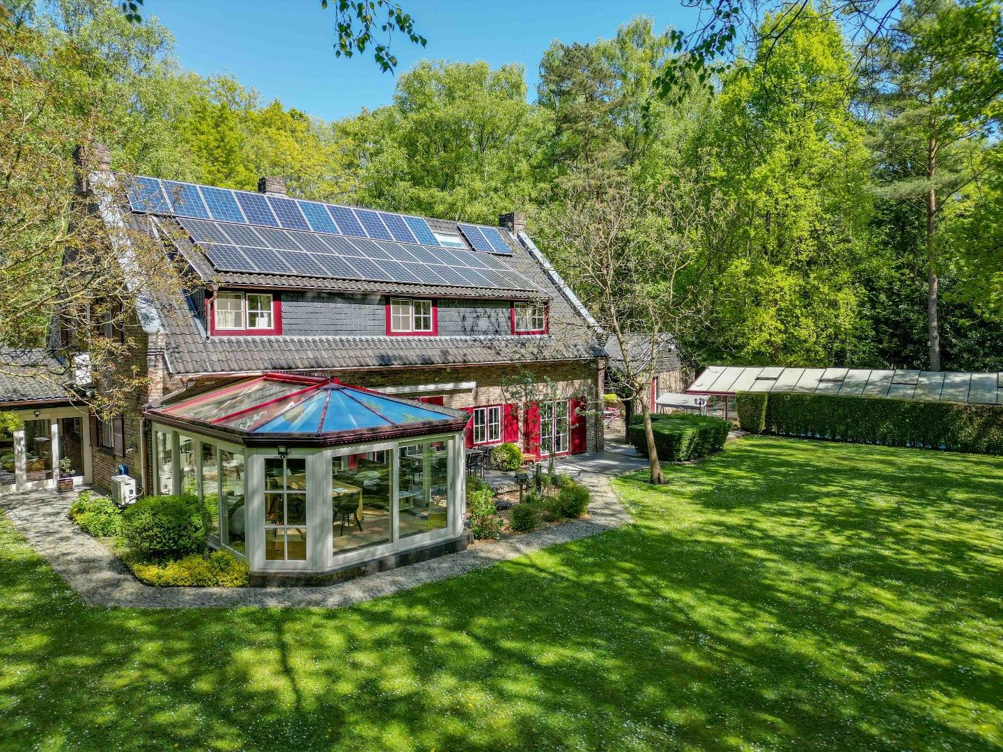 UITZONDERLIJKE VILLA MET GASTENVERBLIJF OP EEN PRESTIGIEUZE LOCATIE TE REKEM ! foto 36