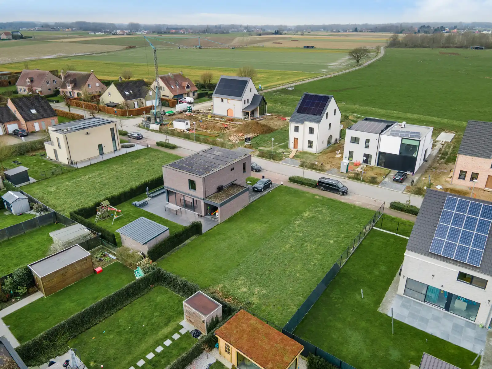 Bouwgrond open bebouwing – uniek zicht op de velden, 5a25ca! foto 2