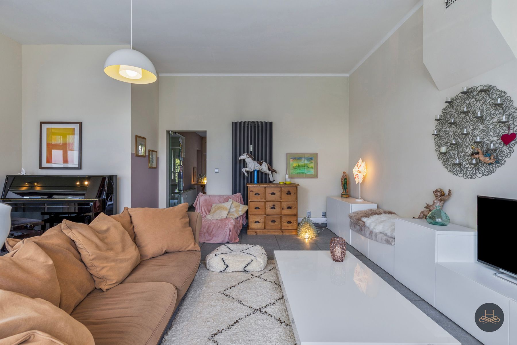 Uniek lichtrijk appartement met grote tuin, centrum Werchter foto 3