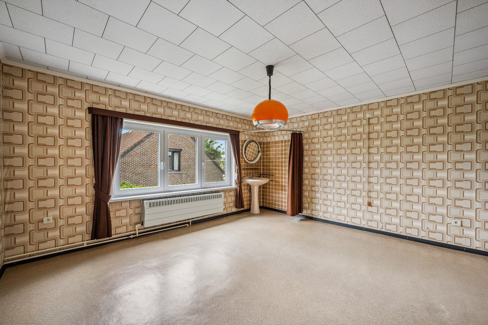 Ruime open bebouwing met tuin, terras, garage en 3 slaapkamers in Wange foto 17