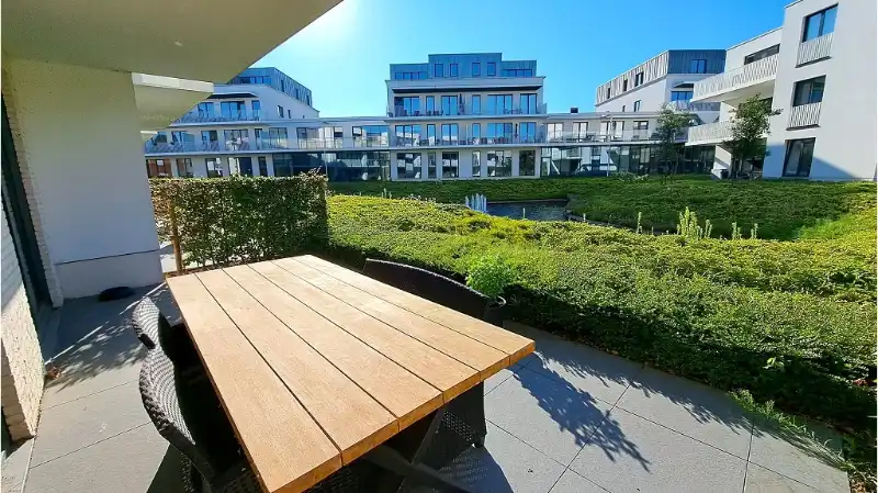 instapklaar nieuwbouw appartement met 2 terassen te huur in Sint-Michiels Brugge foto 9