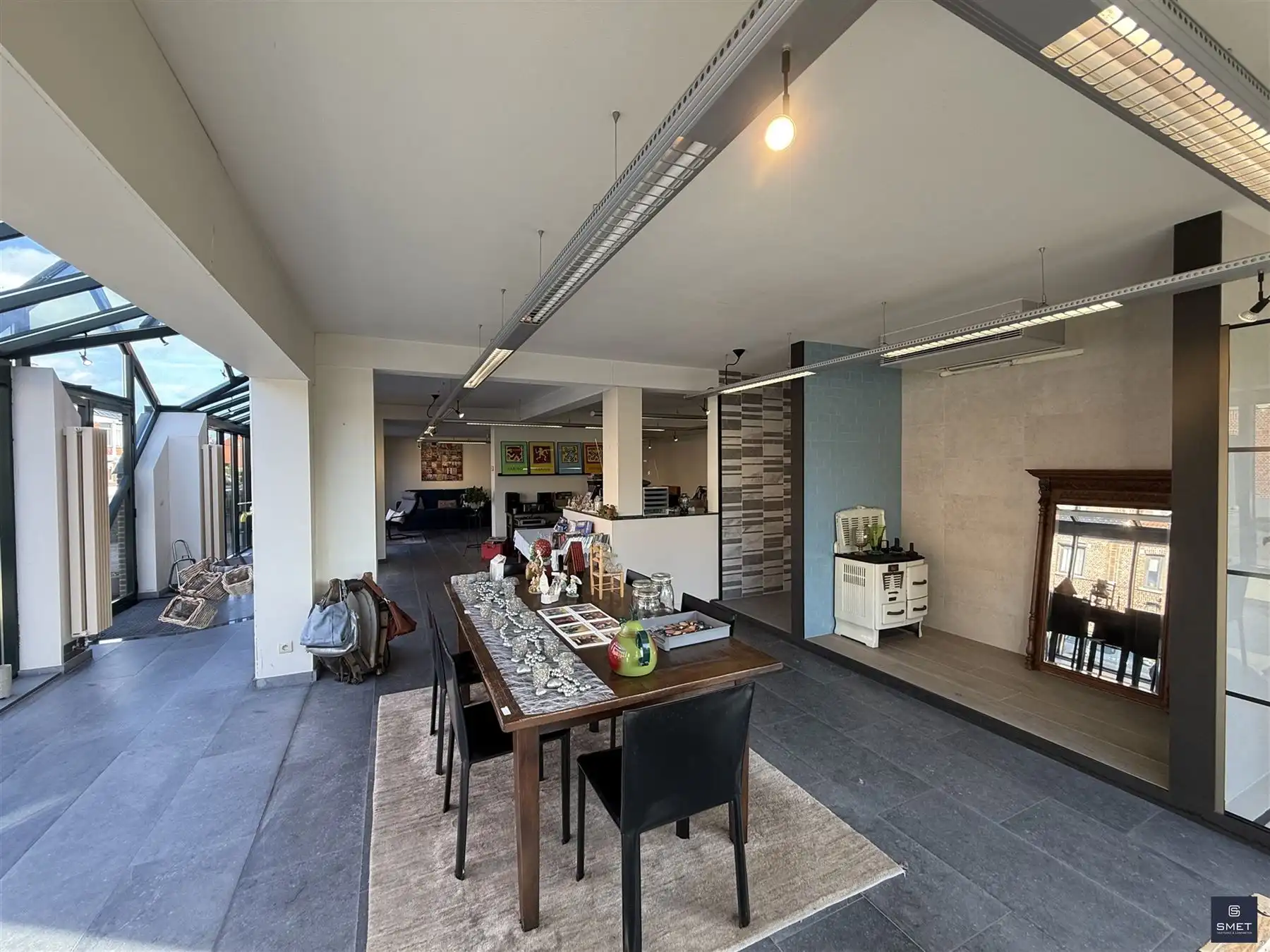 HANDELSPAND MET WOONST  -  TOPLOCATIE IN MELSELE foto 5