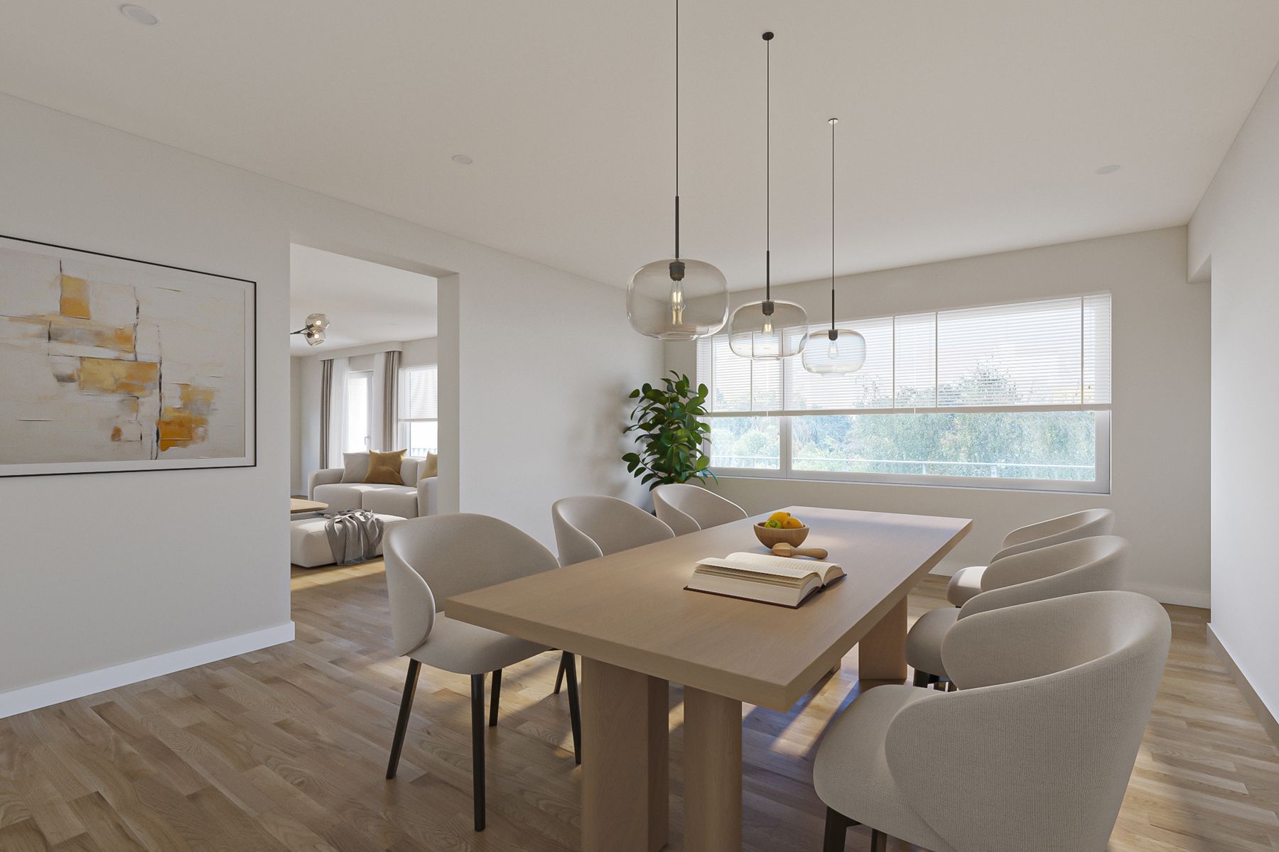 Exclusief ruim app. met mooi parkzicht, terrassen en garage foto 7