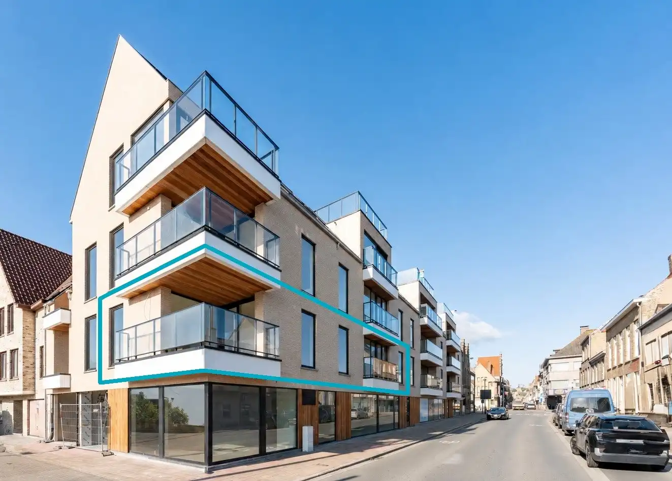 Ruim nieuwbouwappartement met 3 slaapkamers en uniek zicht op de Vaart foto {{pictureIndex}}