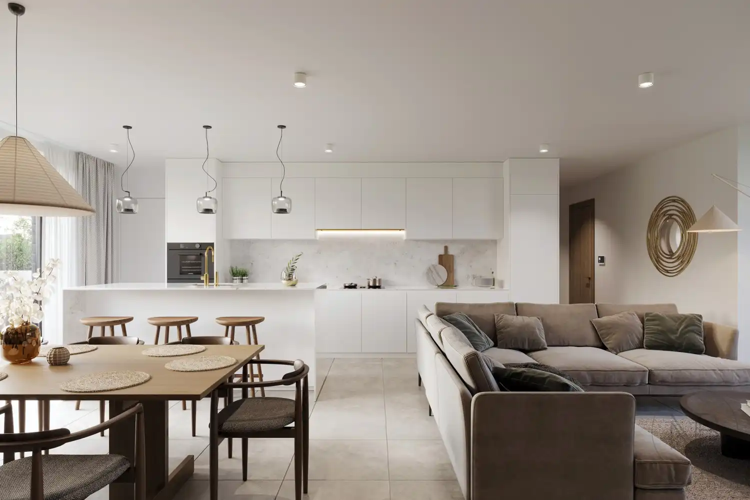 Gelijkvloers appartement met 3 slaapkamers incl. parking en kelderberging foto 10