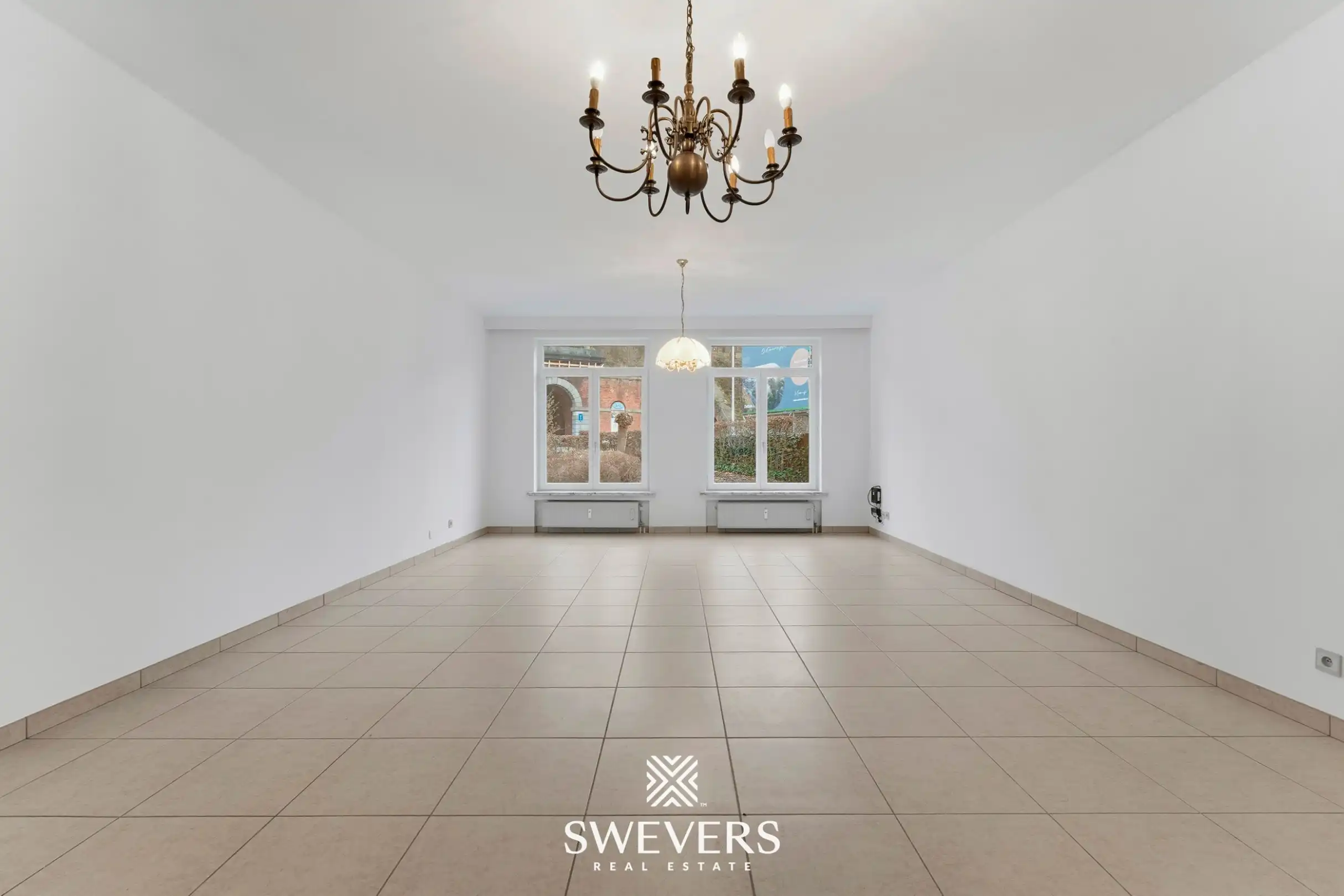 Gelijkvloers appartement met 2 slpks en garage in centrum Diest foto 2