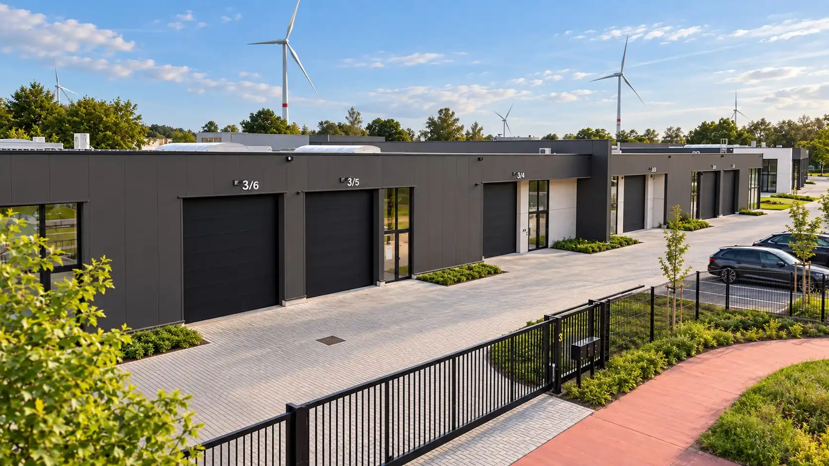 Bedrijfshal in nieuw bedrijvenpark te Tessenderlo foto 2