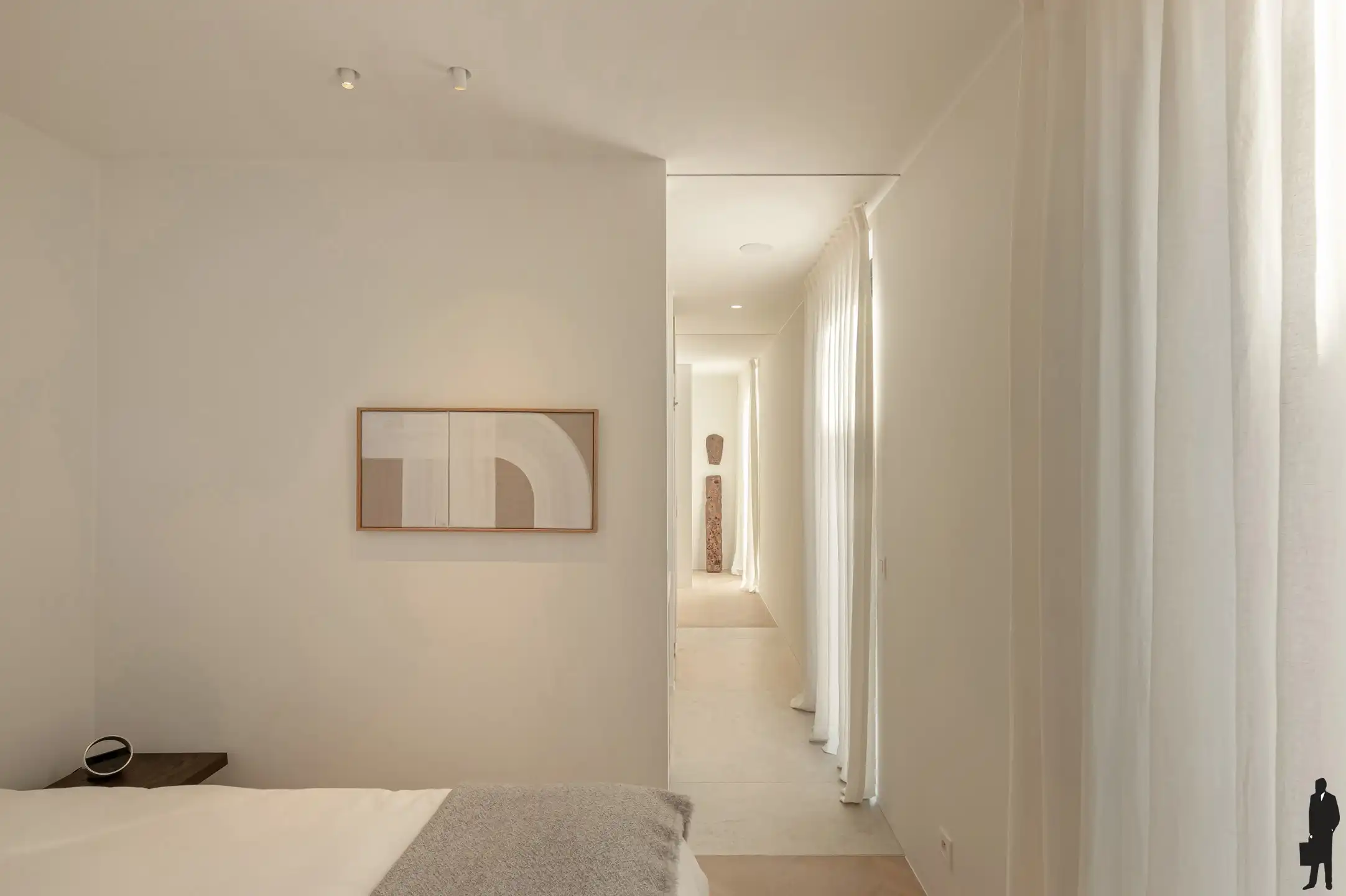 Zonnig luxueus afgewerkt appartement met weids uitzicht! foto 17