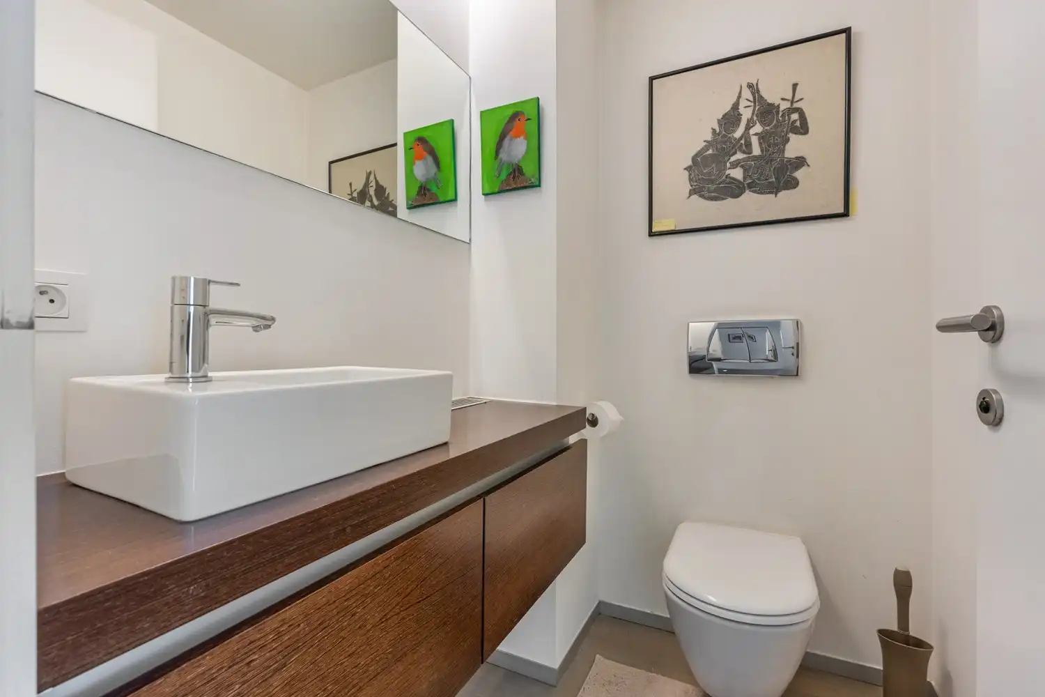 Ruim, modern en gelijkvloers appartement met 3 slaapkamers, een groot terras, 2 autostaanplaatsen en 2 kelders te centrum Leuven! foto 10