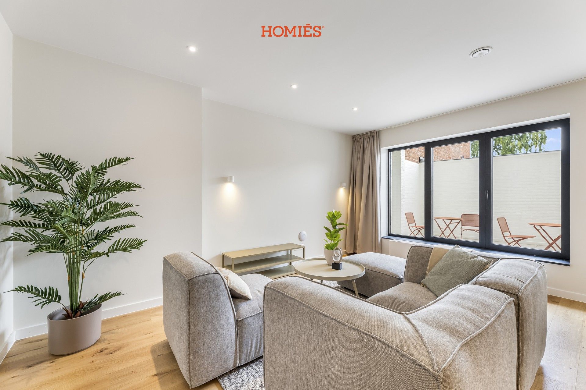 Luxueus en energiezuinig gelijkvloersappartement met stadskoer foto 4