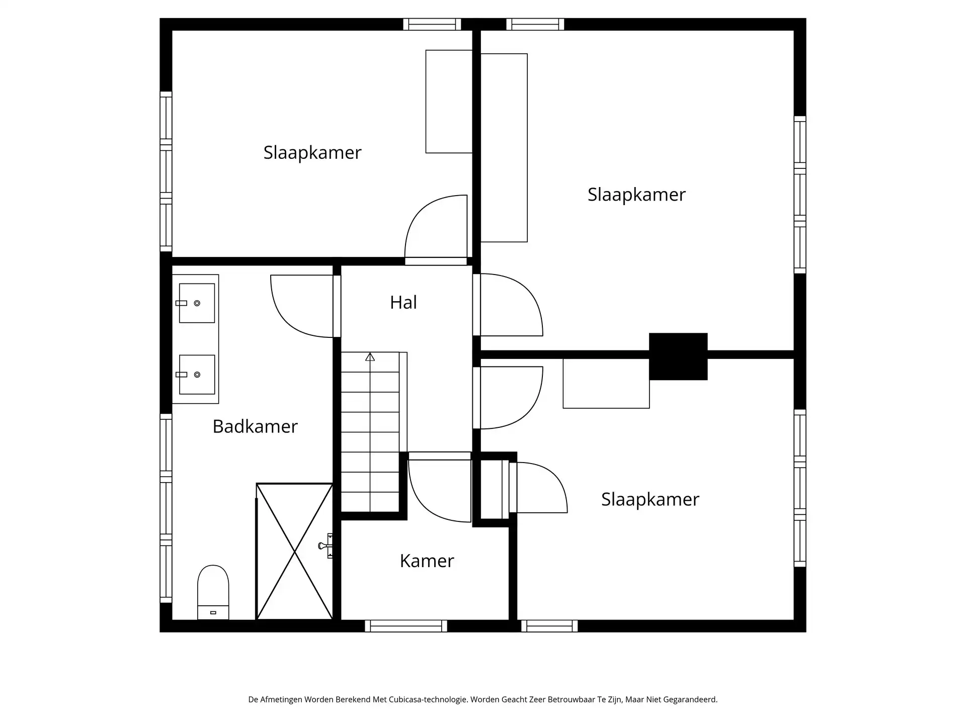 RUIME WONING MET 5 SLAAPKAMERS OP 10,85 ARE TE BOXBERGHEIDE foto 11
