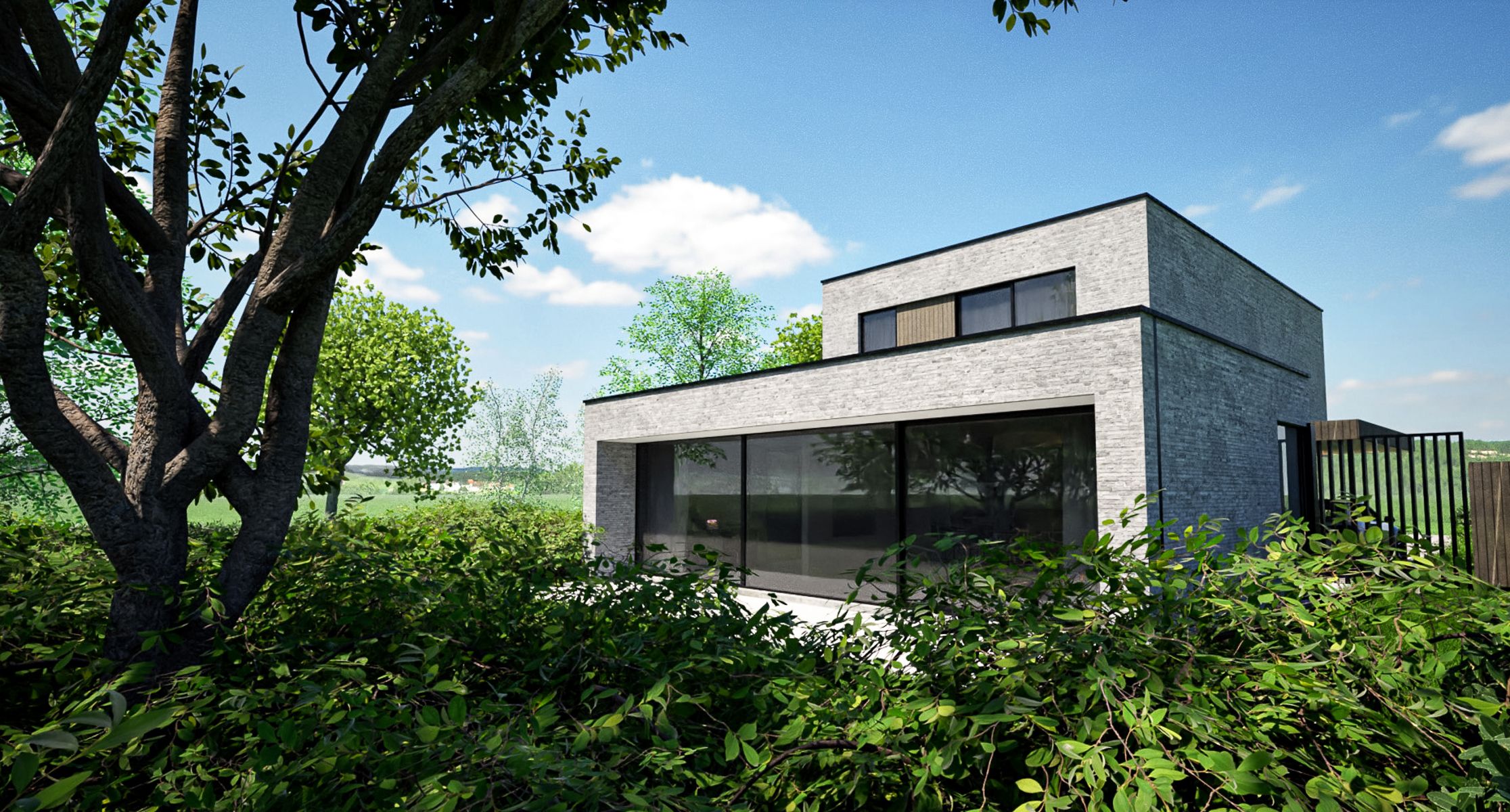 Nieuwbouwproject luxe villa te Merelbeke foto 3